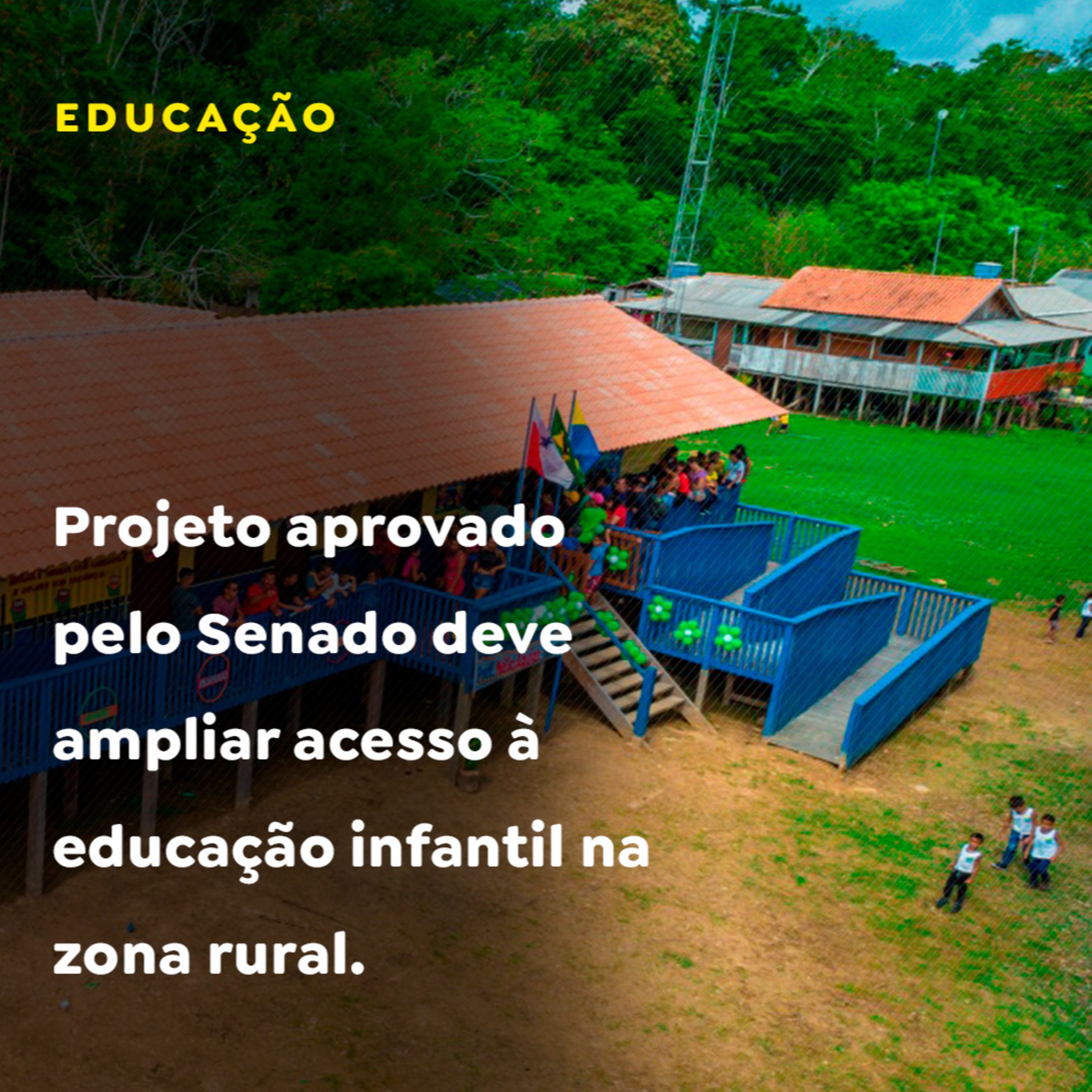 Projeto aprovado pelo Senado deve ampliar acesso à educação infantil na zona rural. episode artwork