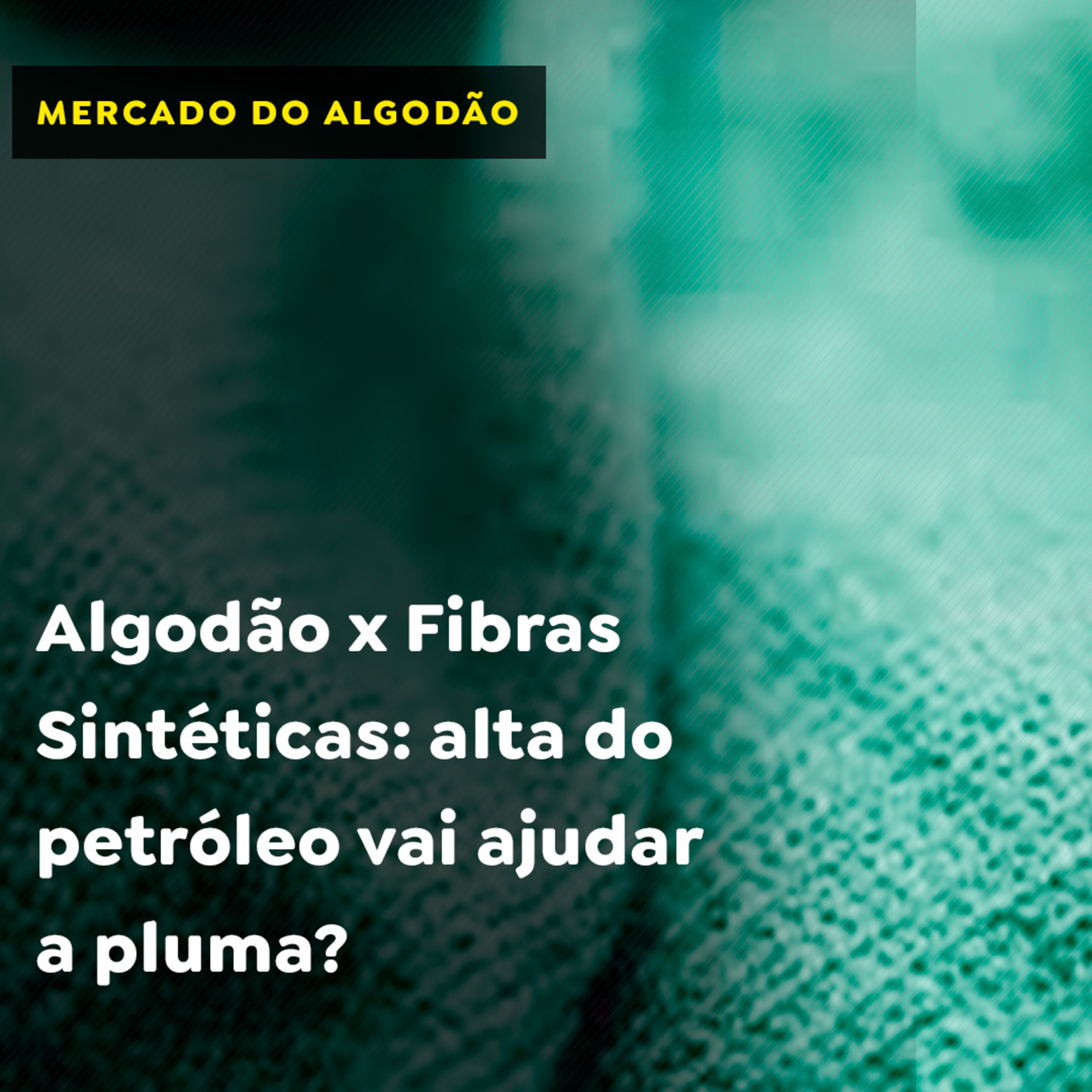 Algodão x Fibras Sintéticas: alta do petróleo vai ajudar a pluma? episode artwork
