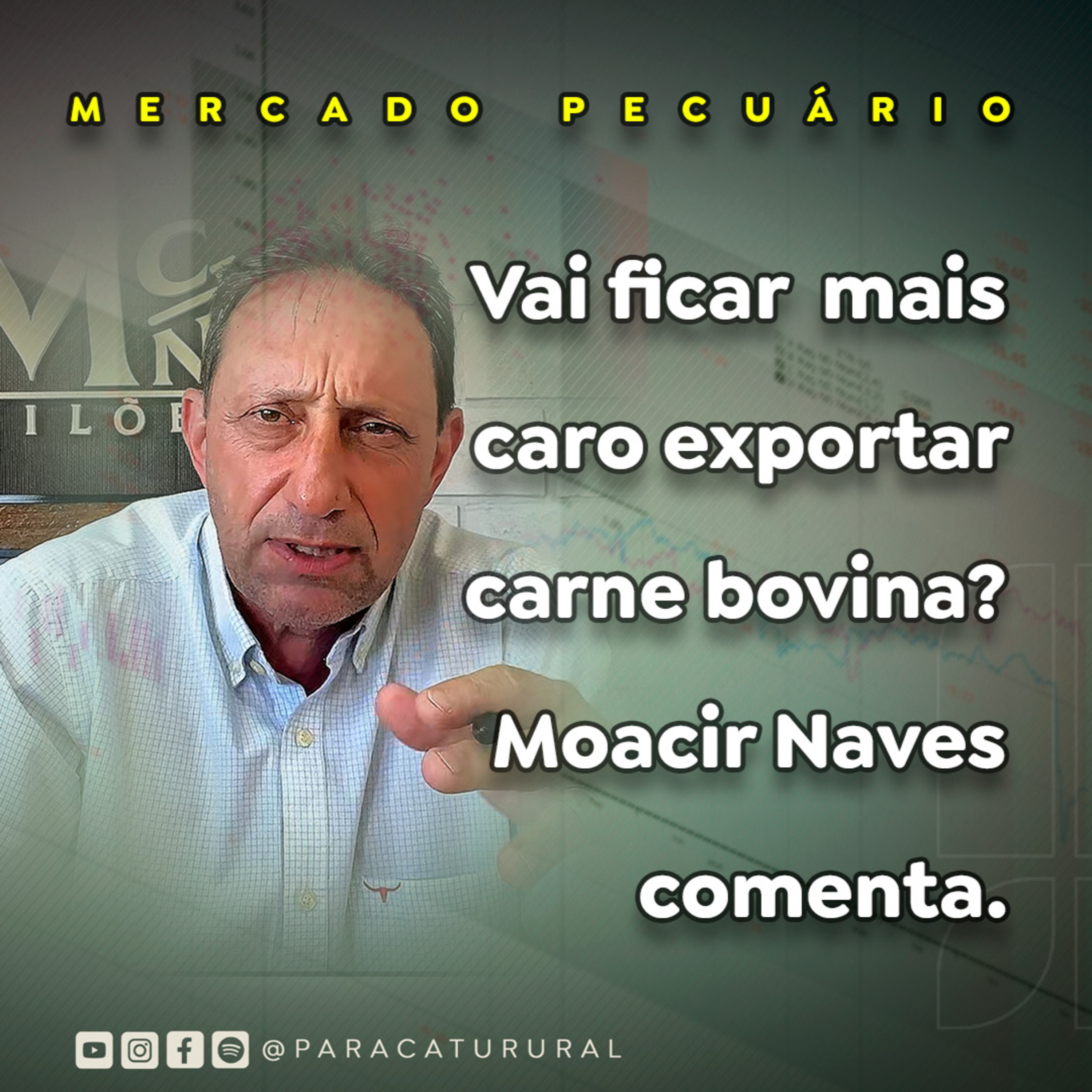 Vai ficar mais caro exportar carne bovina? Moacir Naves comenta episode artwork