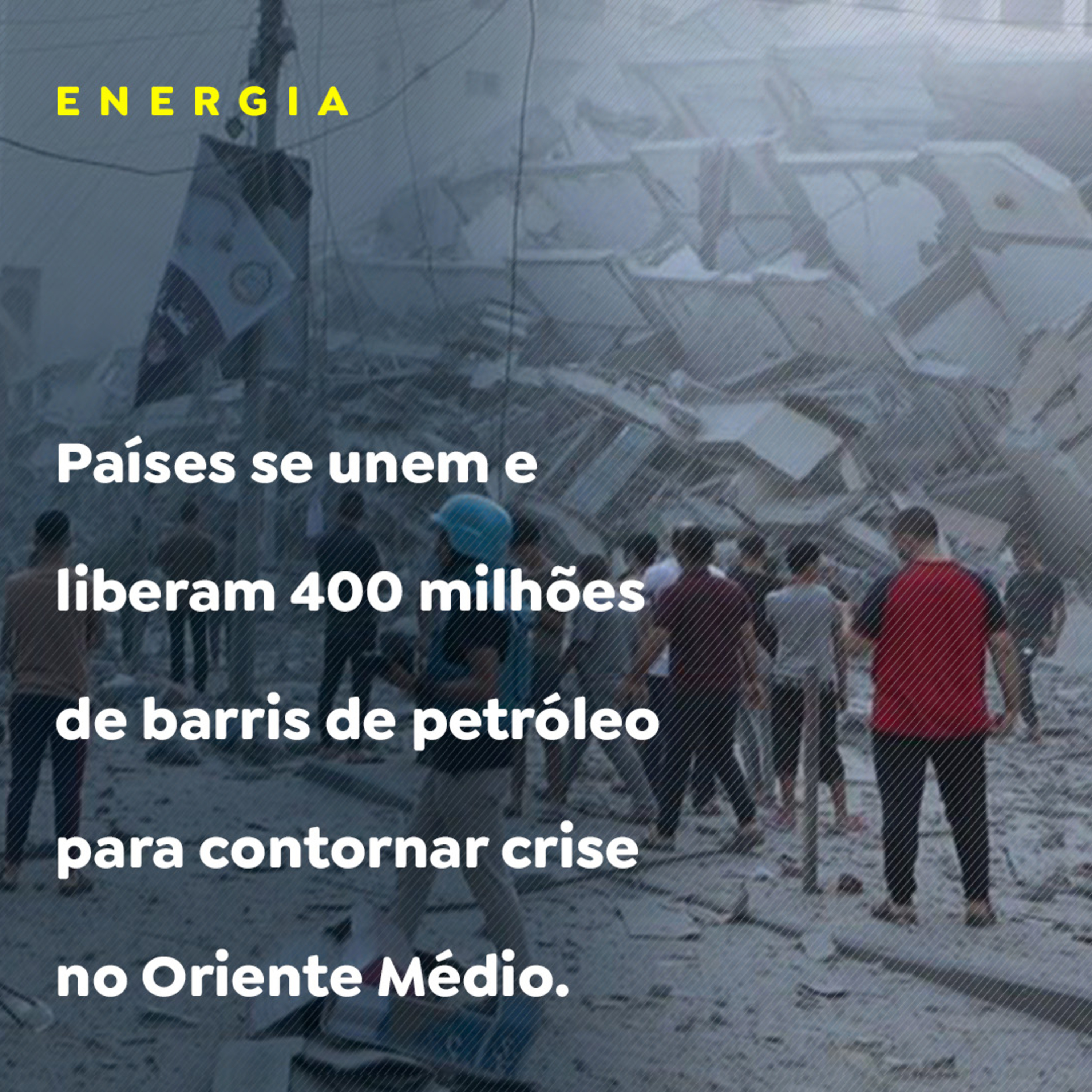 Países se unem e liberam 400 milhões de barris de petróleo para contornar crise no Oriente Médio episode artwork