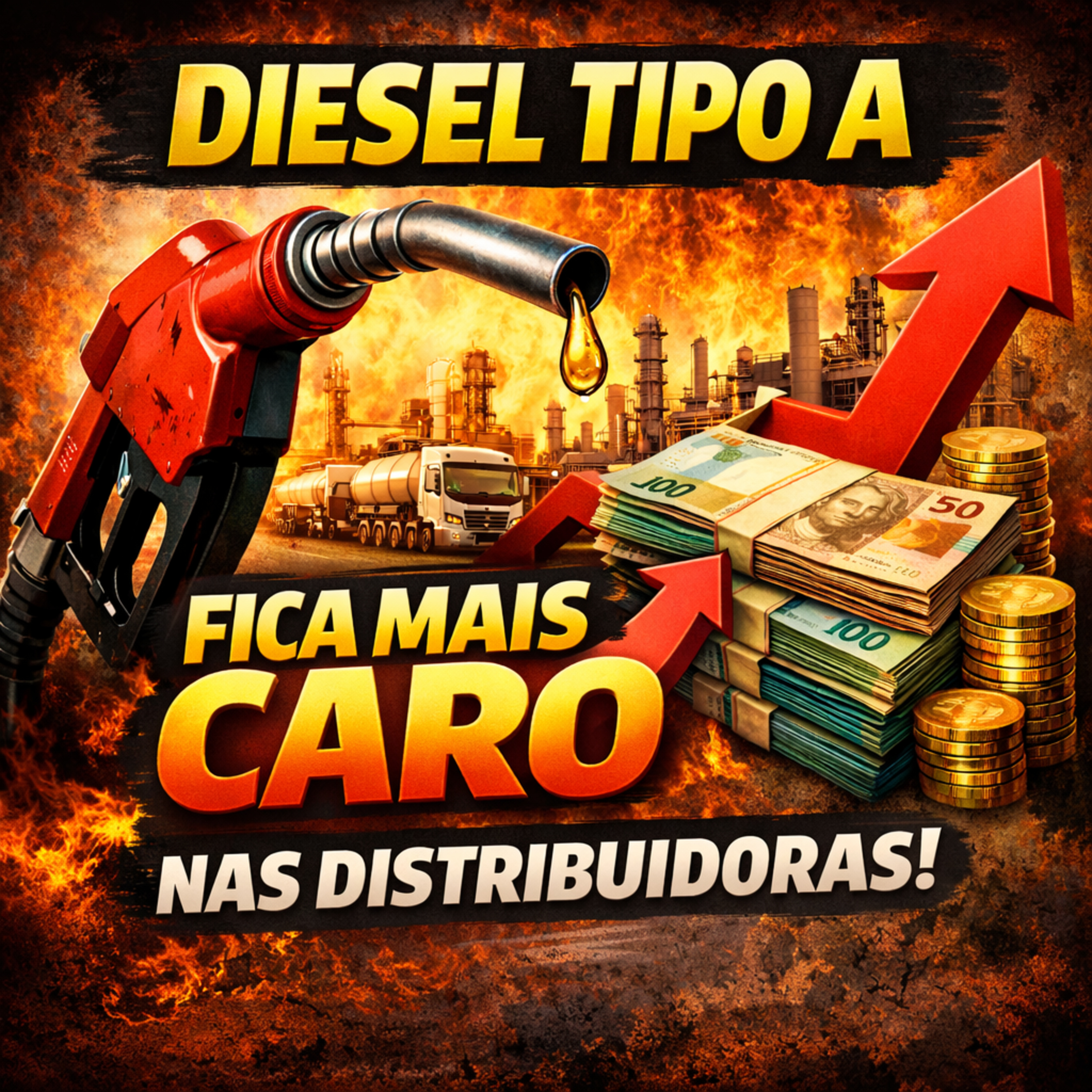 Diesel tipo A fica mais caro nas distribuidoras.  episode artwork