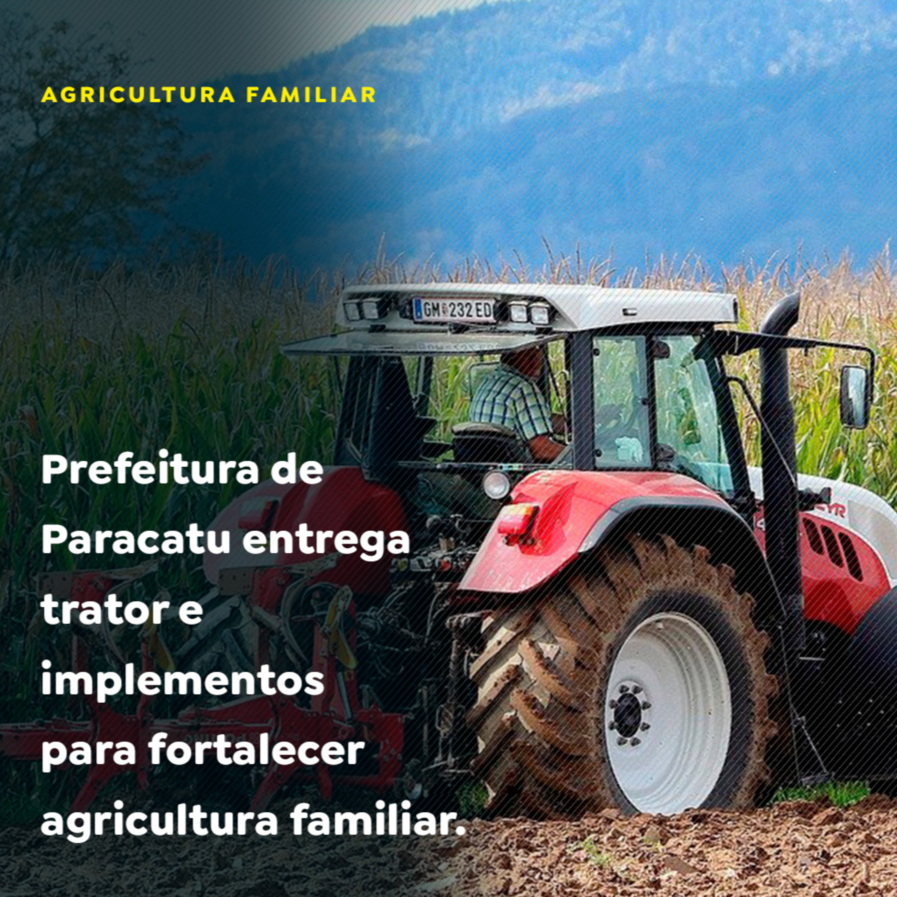 Prefeitura de Paracatu entrega trator e implementos para fortalecer agricultura familiar episode artwork