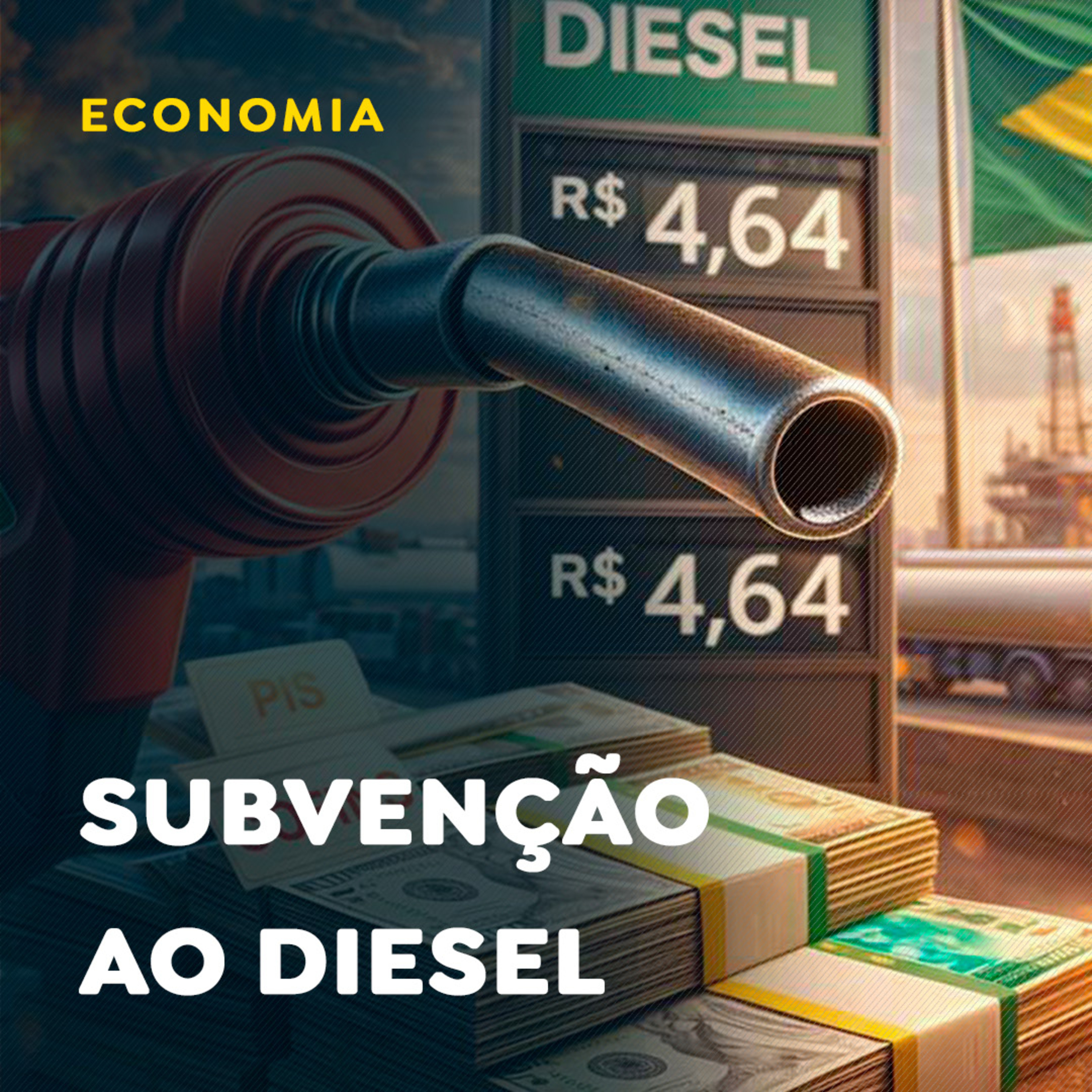 Governo propõe que União e estados dividam subvenção ao diesel episode artwork