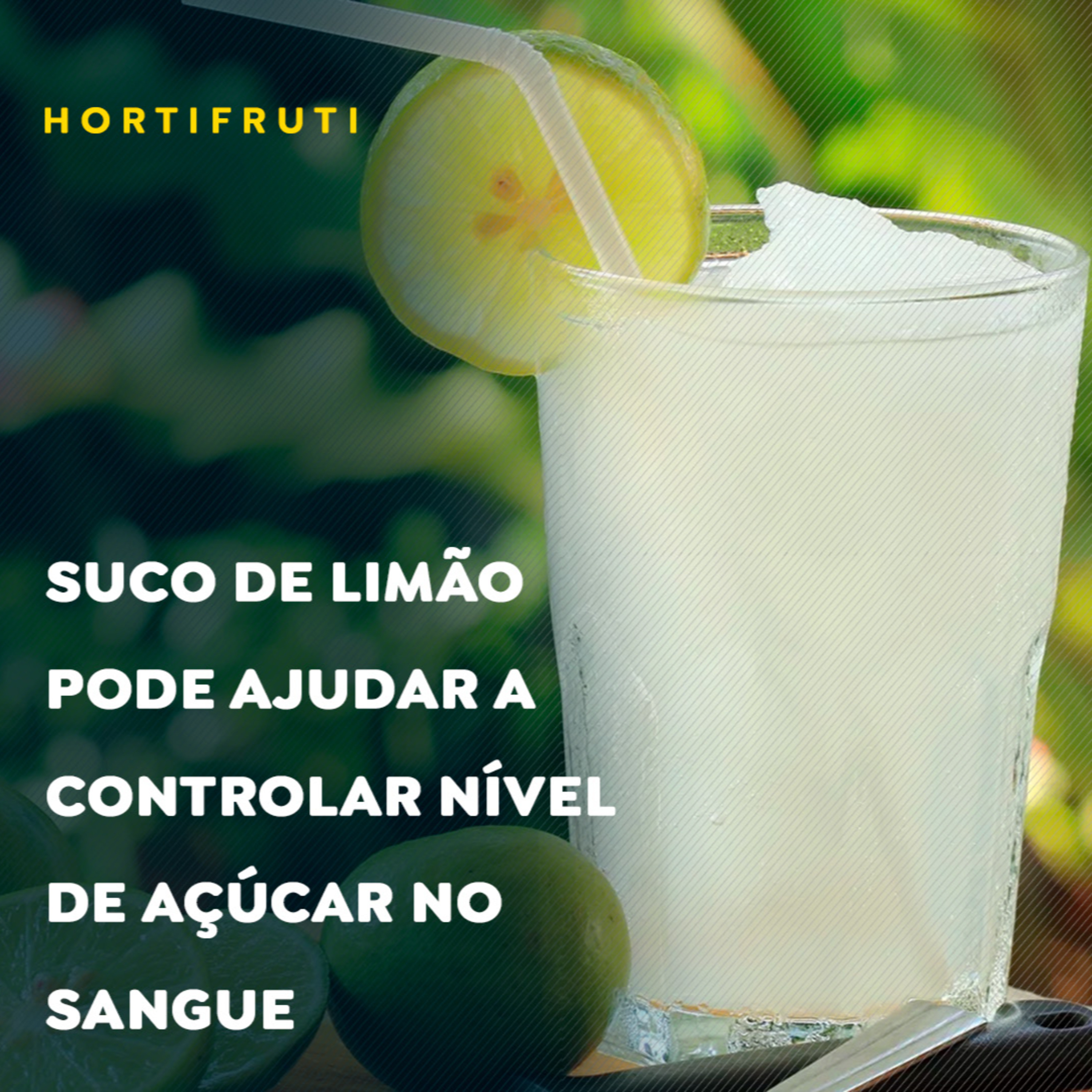 Suco de limão pode ajudar a controlar nível de açúcar no sangue  episode artwork