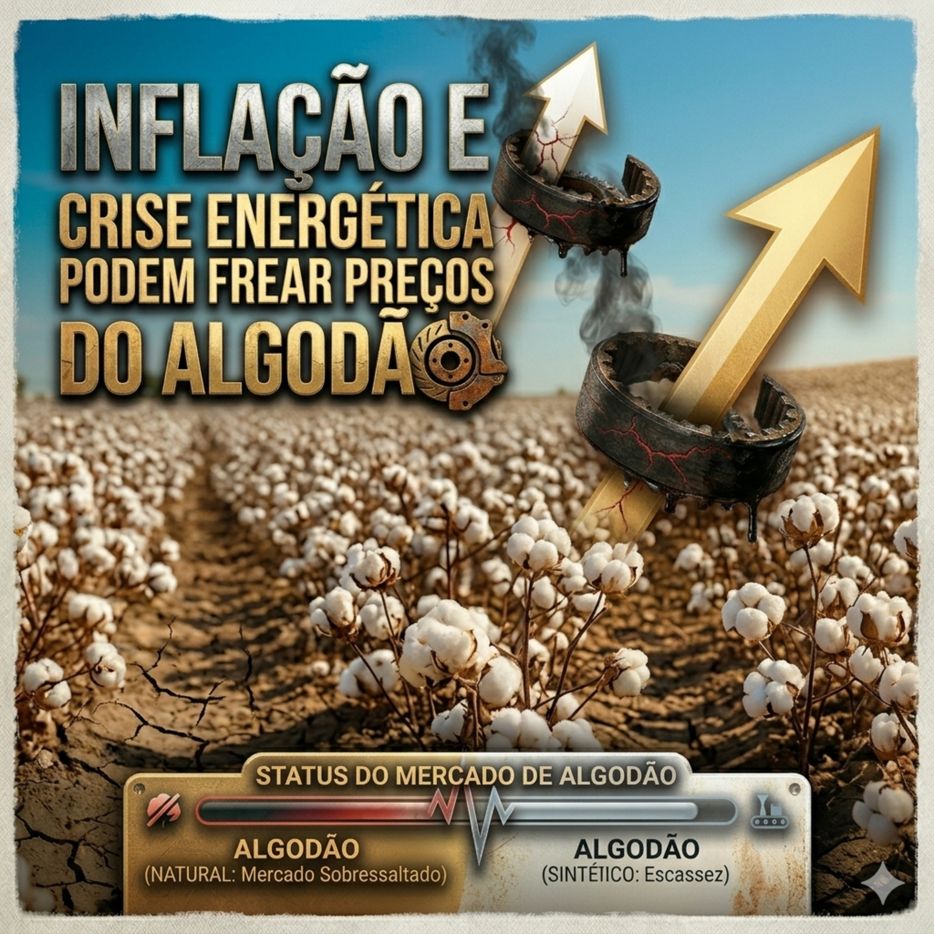 Inflação e crise energética podem frear preços do algodão episode artwork