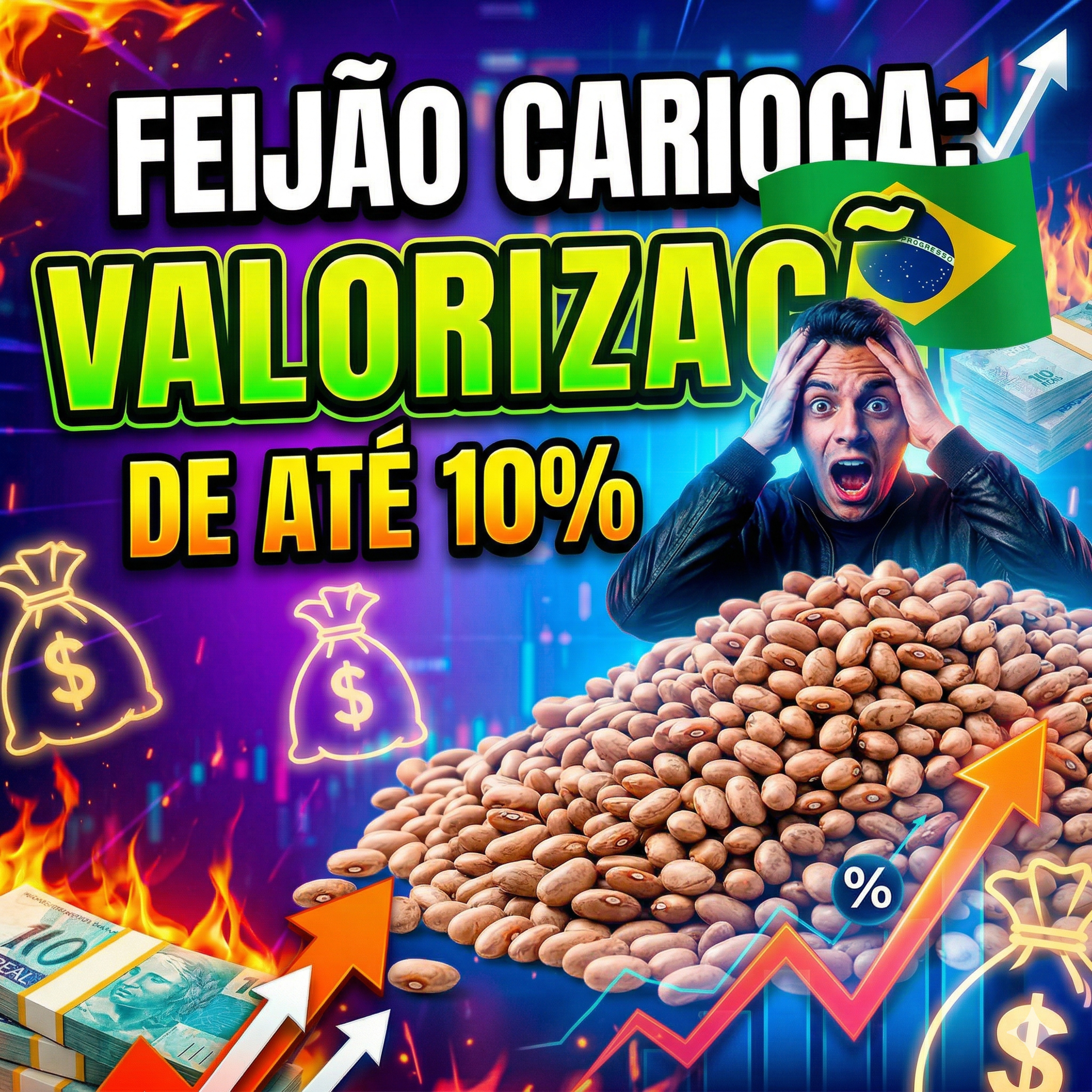 Feijão Carioca: Valorização de até 10% e o que esperar para o mês de abril. episode artwork