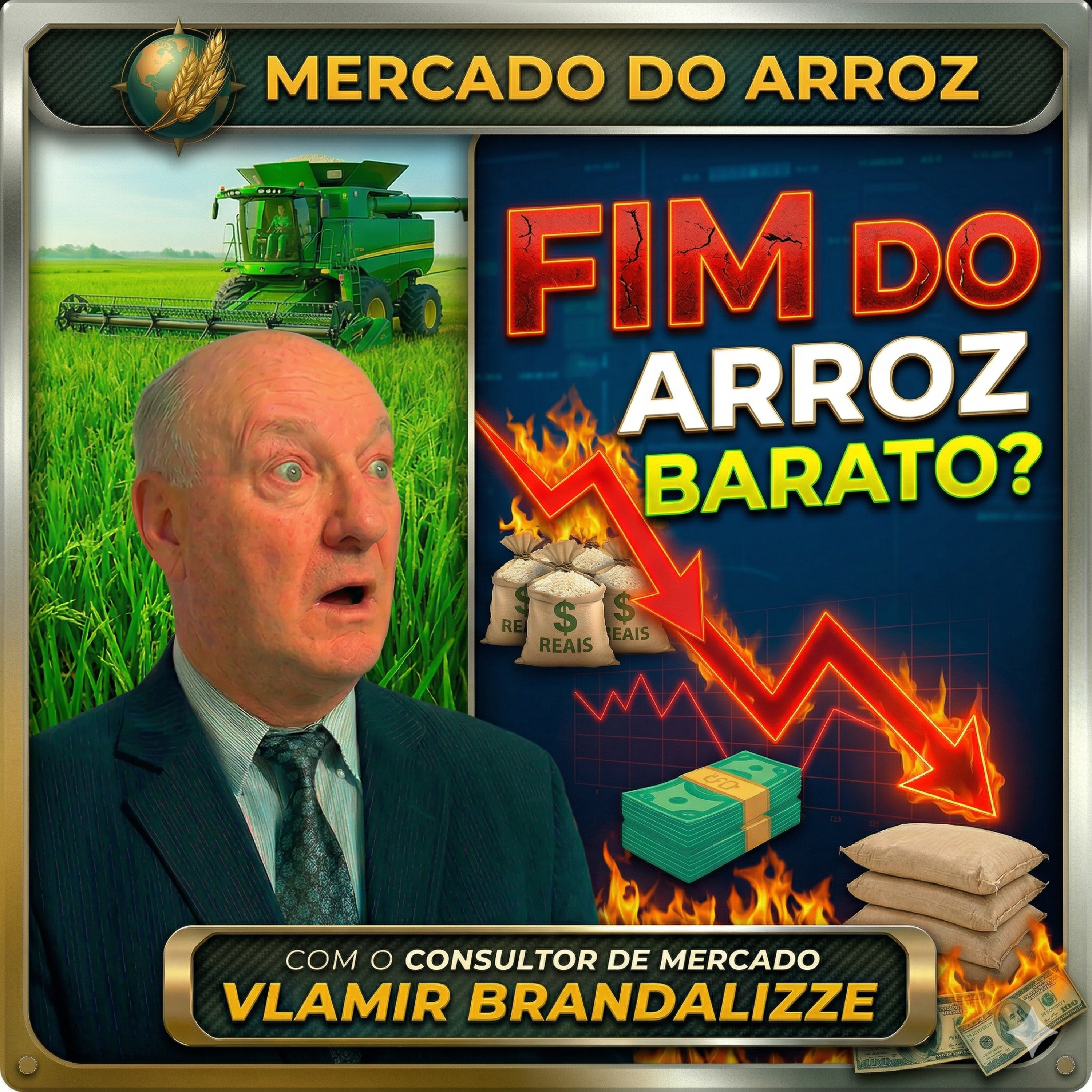 Fim do Arroz Barato Pacote de 5kg Já Supera os R$ 20 e Tendência é de Alta episode artwork
