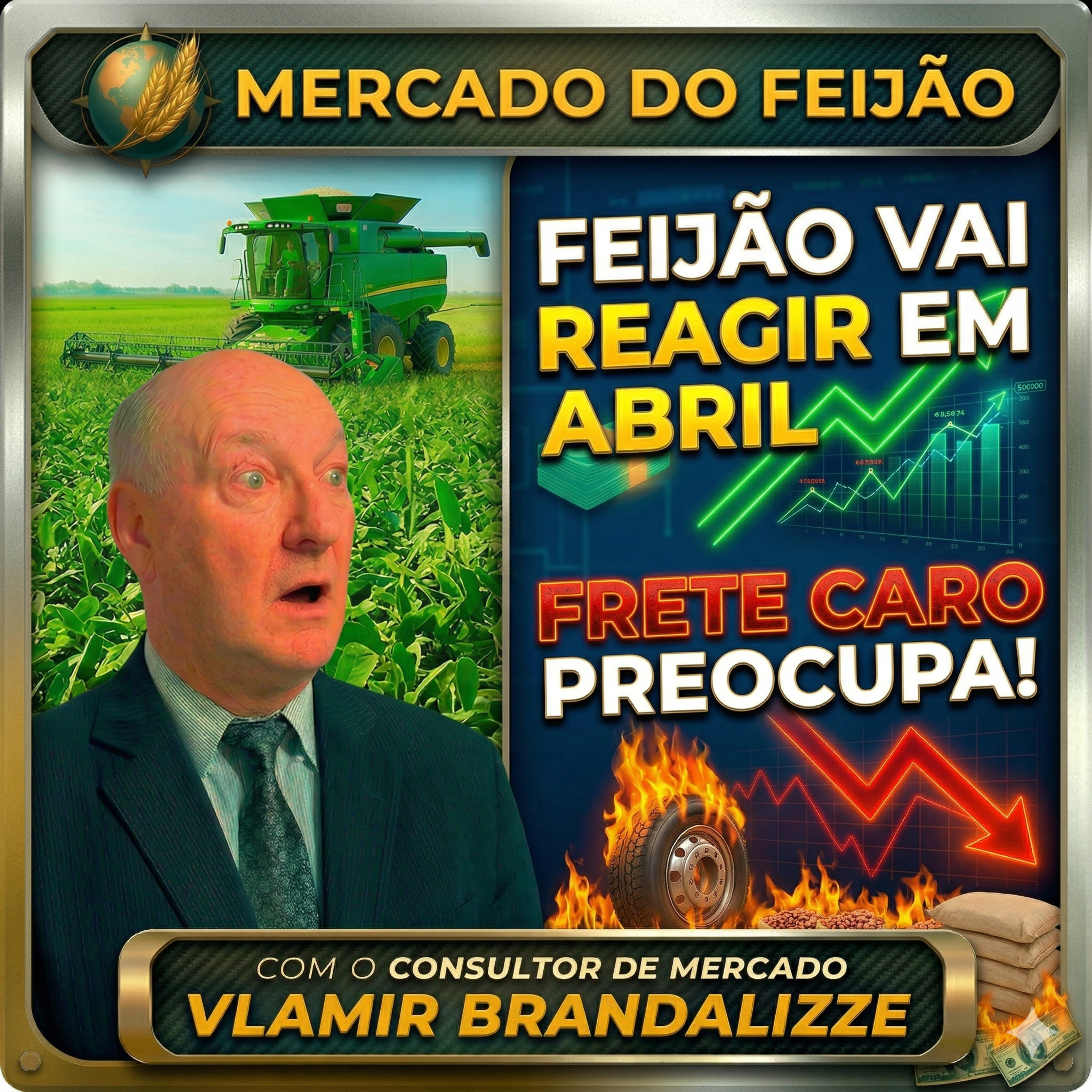  Feijão vai reagir em Abril Compradores Voltam ao Mercado, mas Frete Caro Preocupa episode artwork