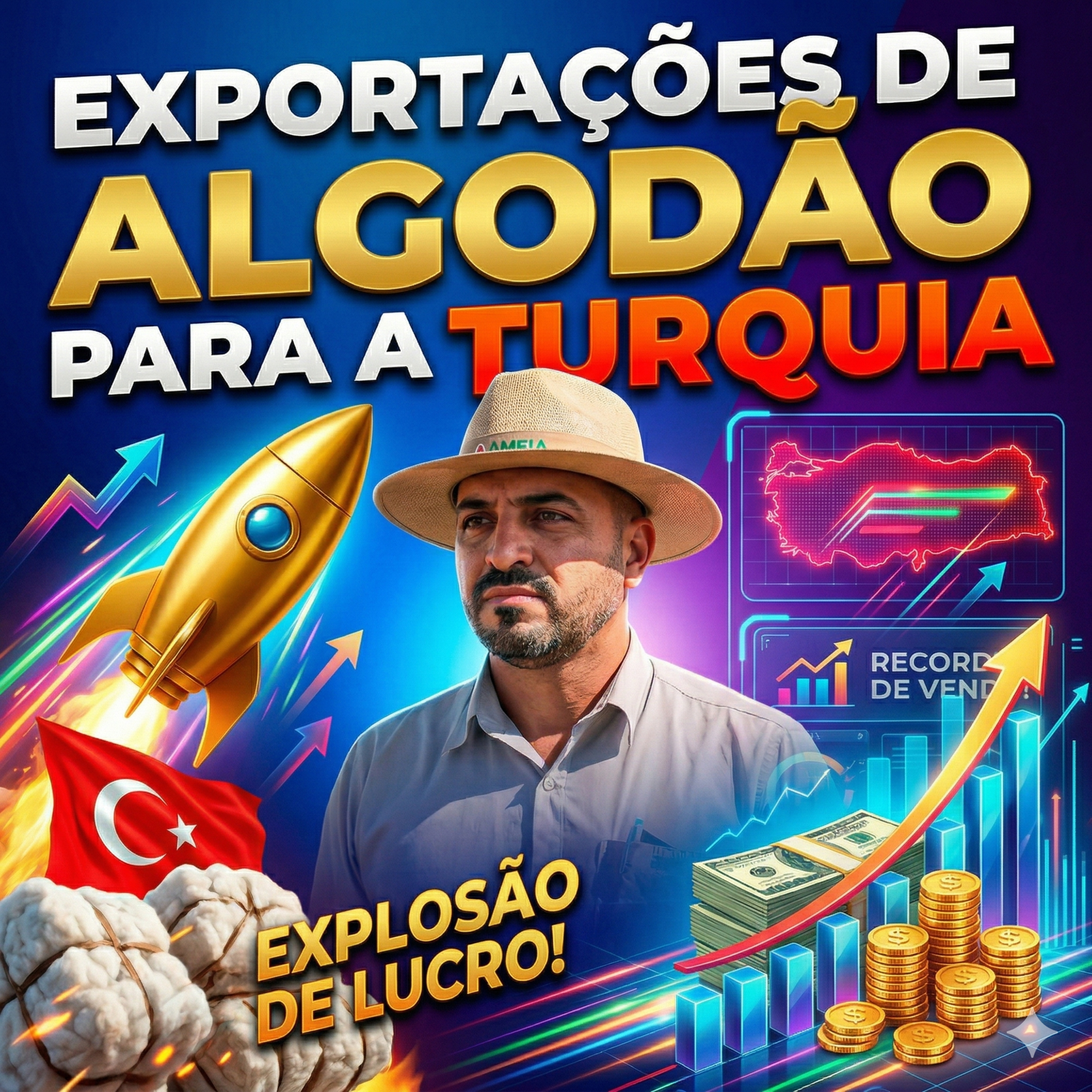  Brasil Domina Exportações de Algodão para a Turquia e Mantém Safra Recorde episode artwork