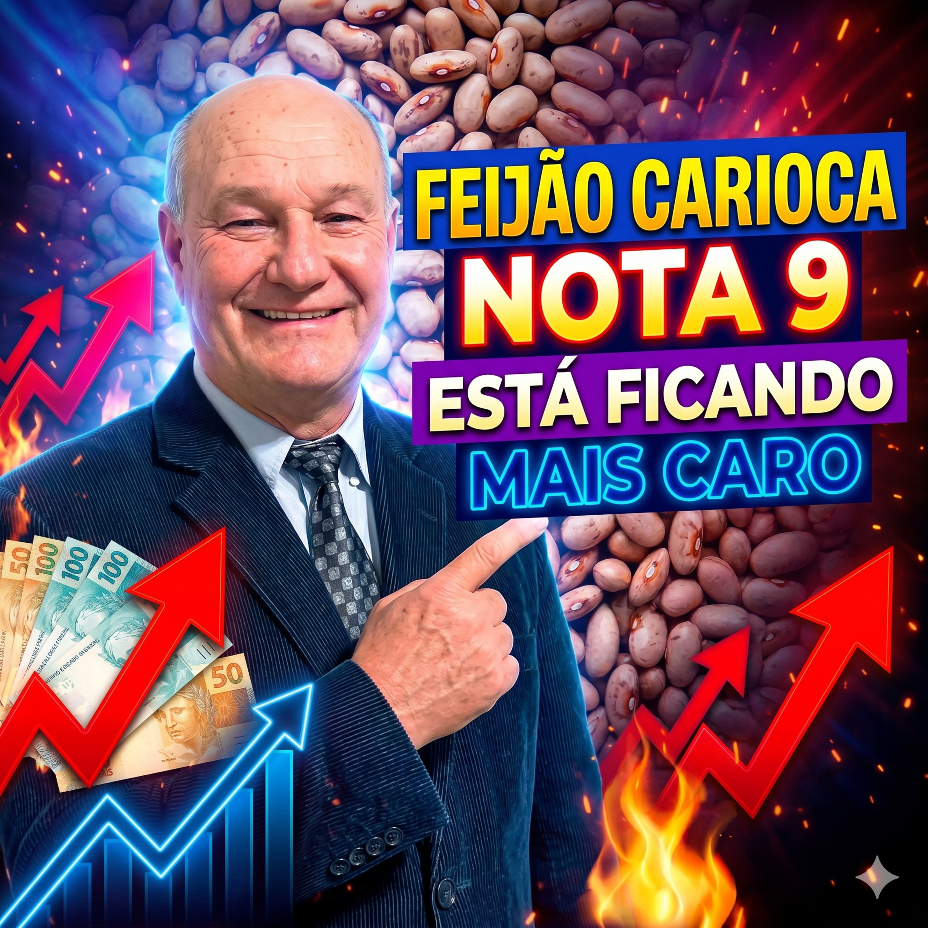 Feijão Carioca nota 9 está ficando mais caro: Entenda o motivo episode artwork