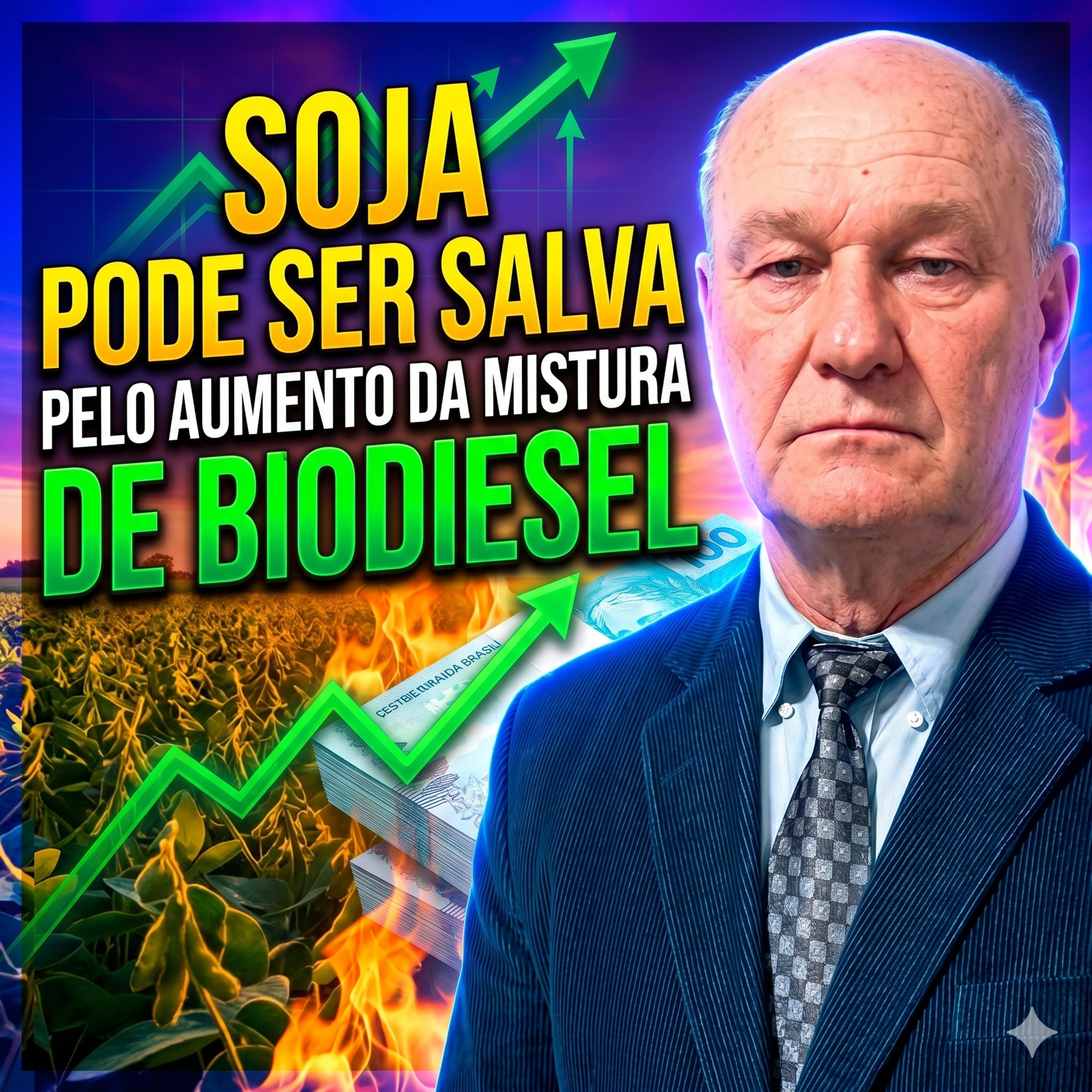 Pressão no Governo: Como a soja pode ser salva pelo aumento da mistura de biodiesel episode artwork