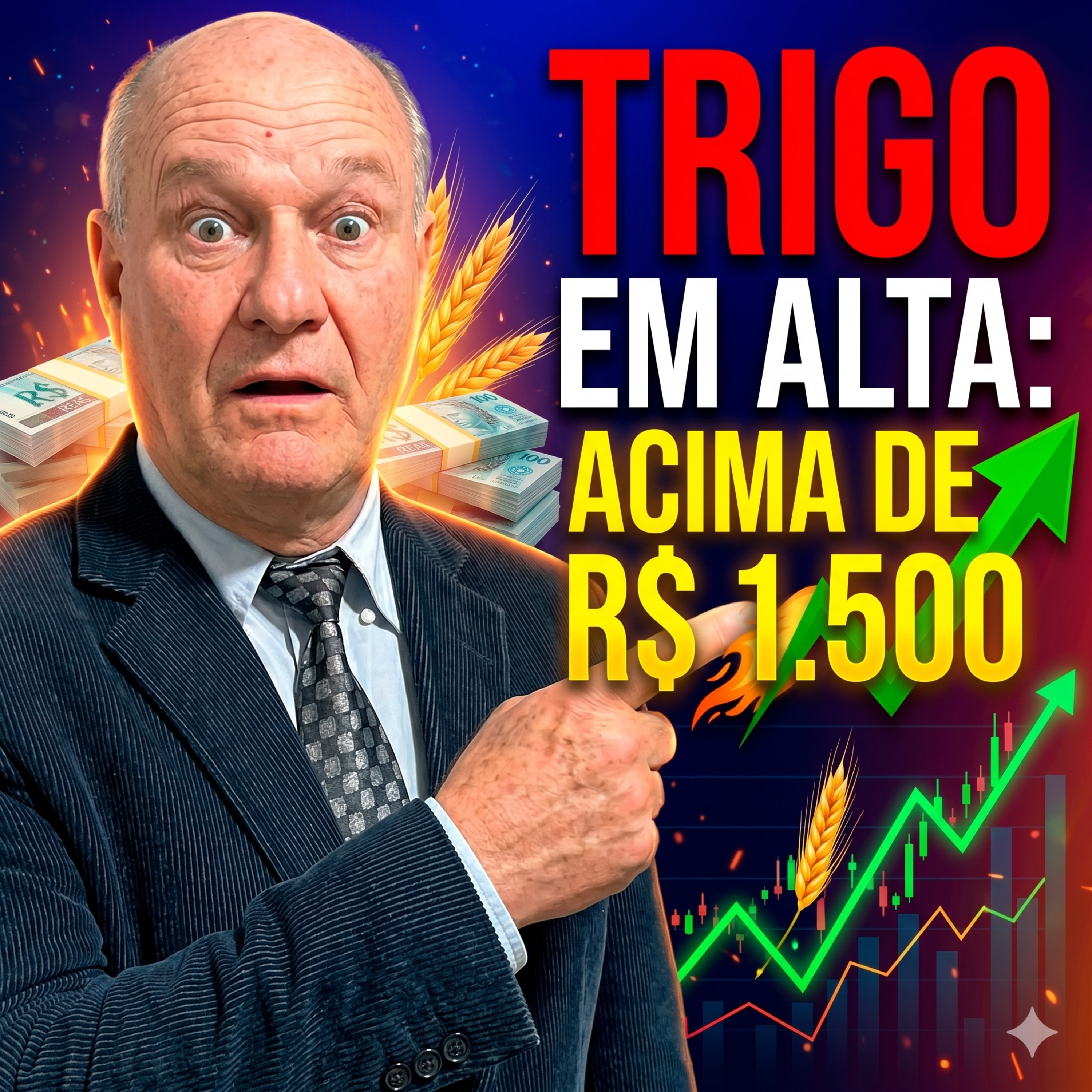 Trigo em alta: Moinhos já veem fôlego para preços acima de R$ 1.500 episode artwork