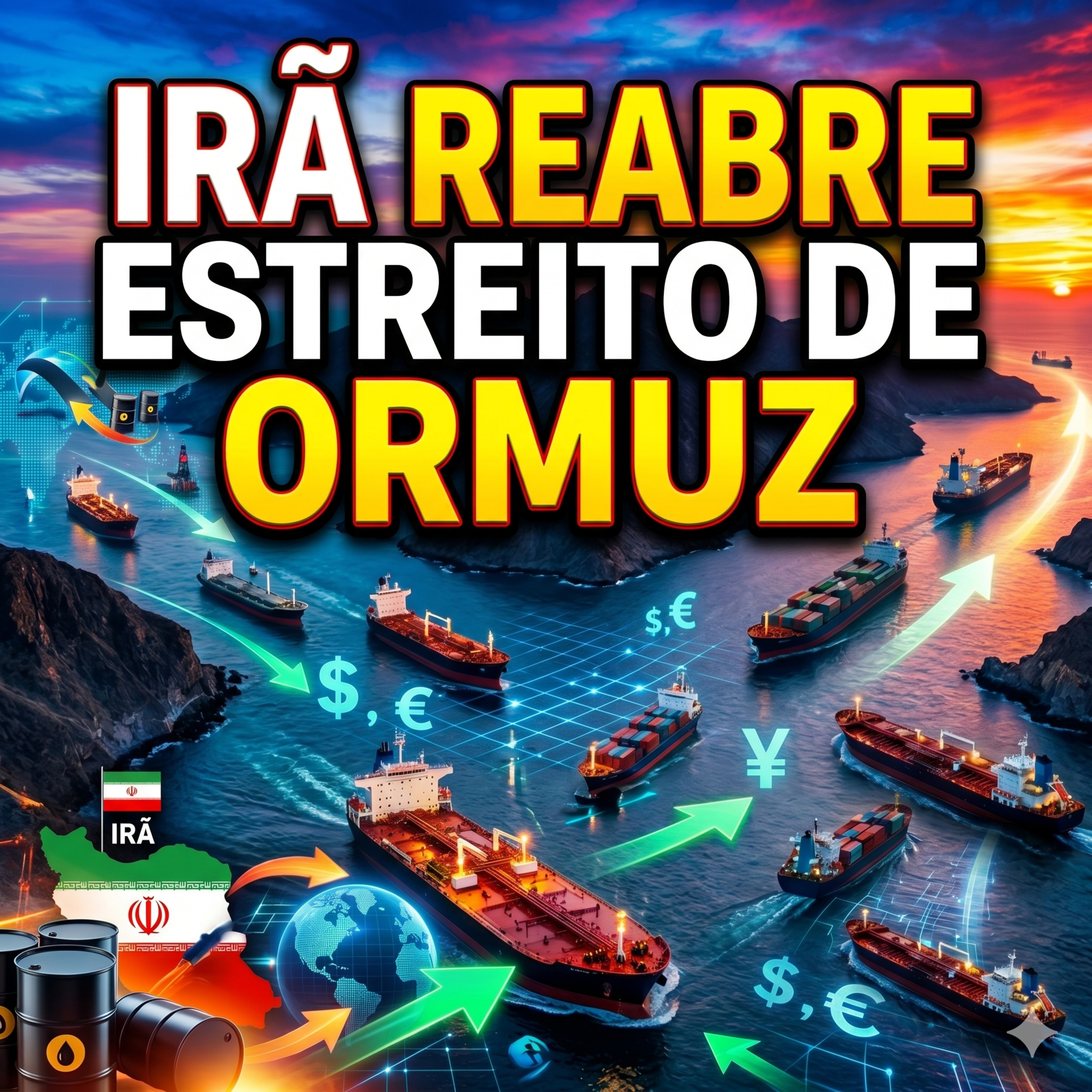  Irã reabre Estreito de Ormuz para navios de todos os países episode artwork