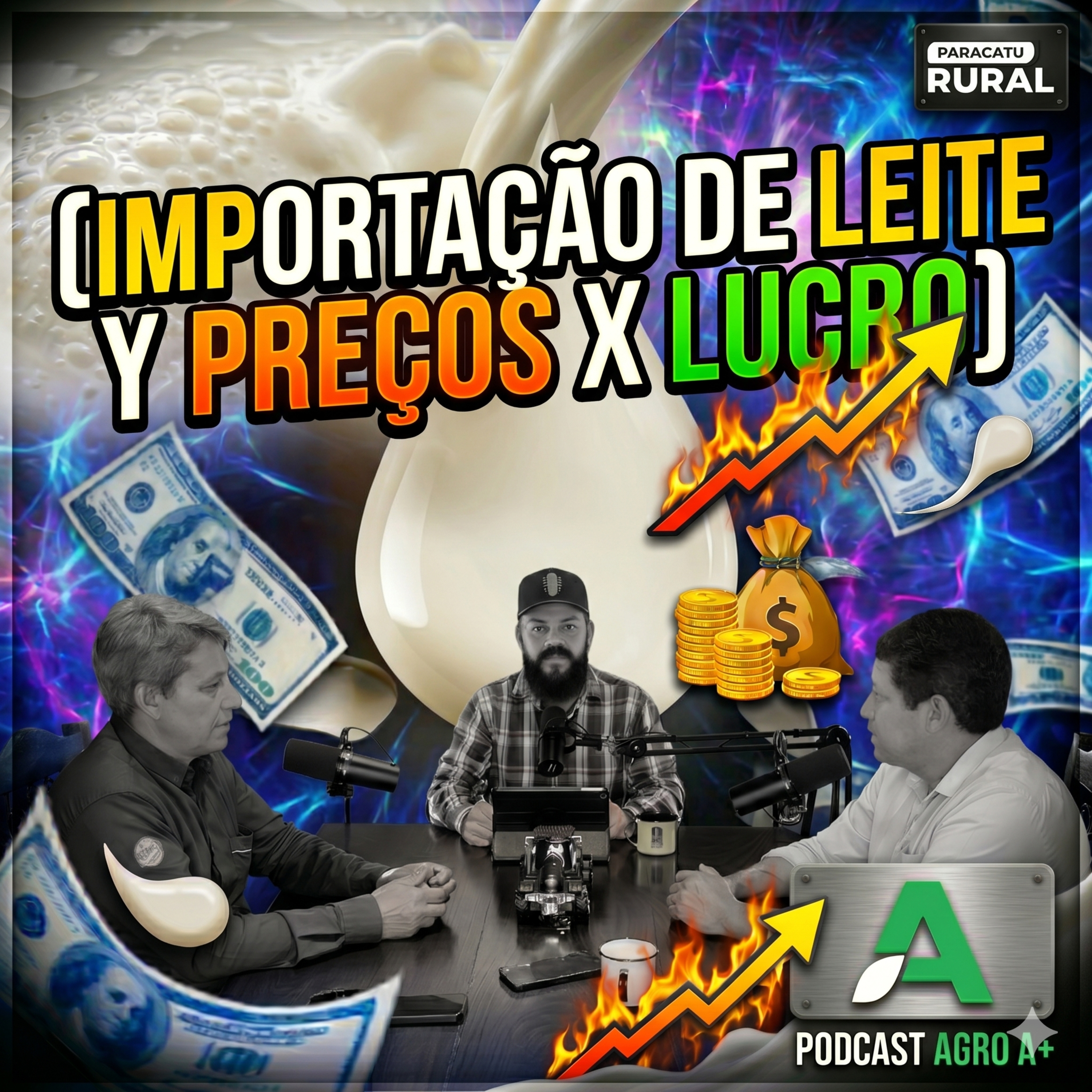  O mercado do leite vive um momento decisivo e, neste episódio do nosso podcast Agro A+, recebemos quem entende o setor de ponta a ponta. episode artwork