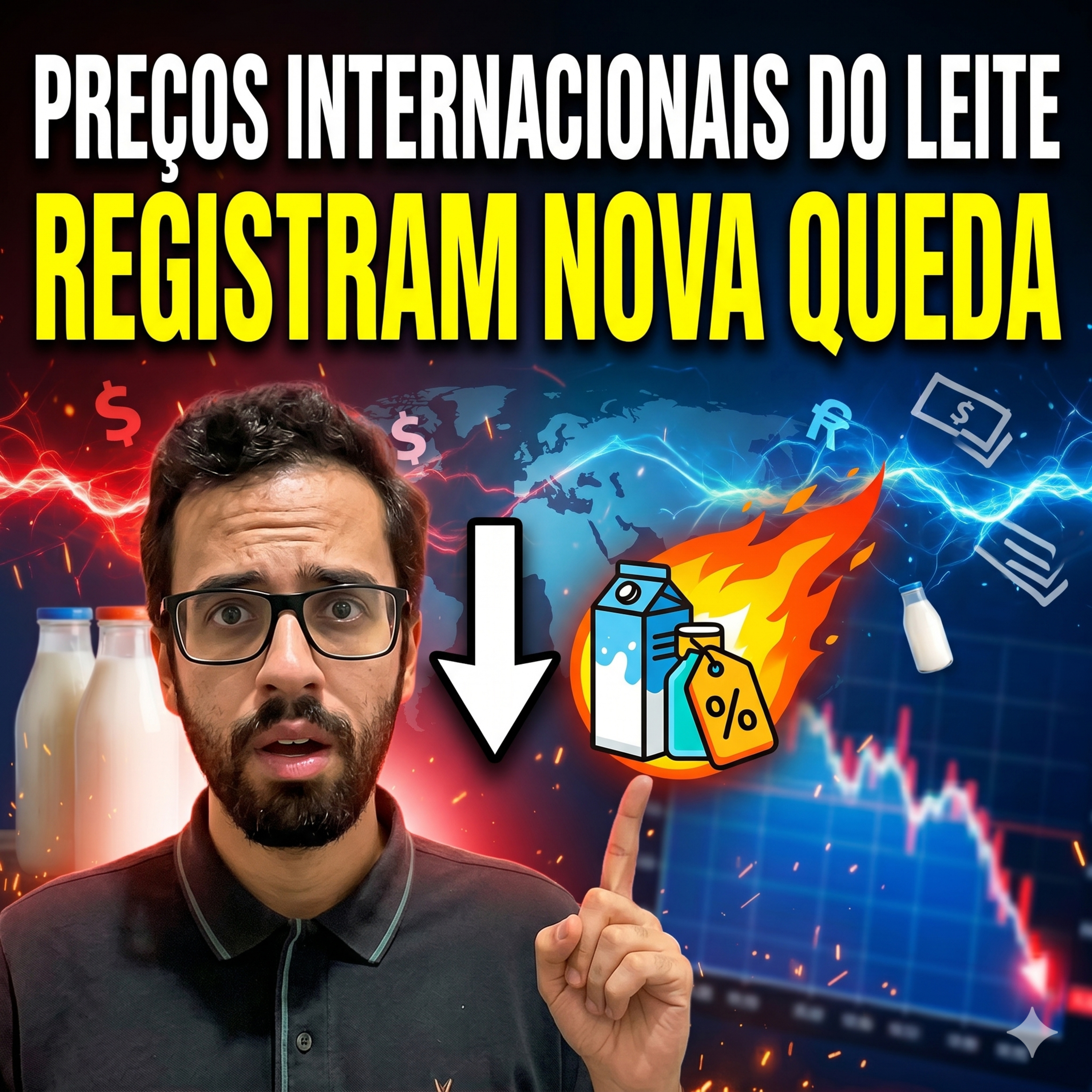  Preços internacionais do leite registram nova queda e sinalizam reajuste episode artwork
