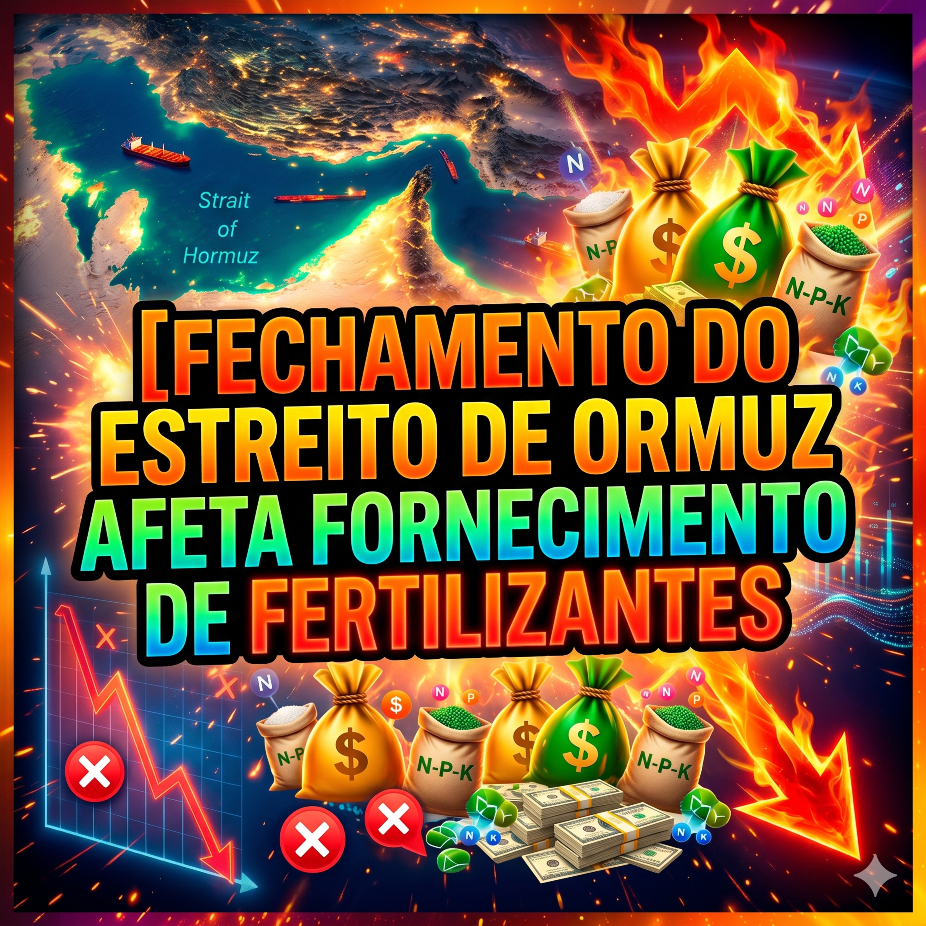 Fechamento do Estreito de Ormuz afeta fornecimento de fertilizantes episode artwork