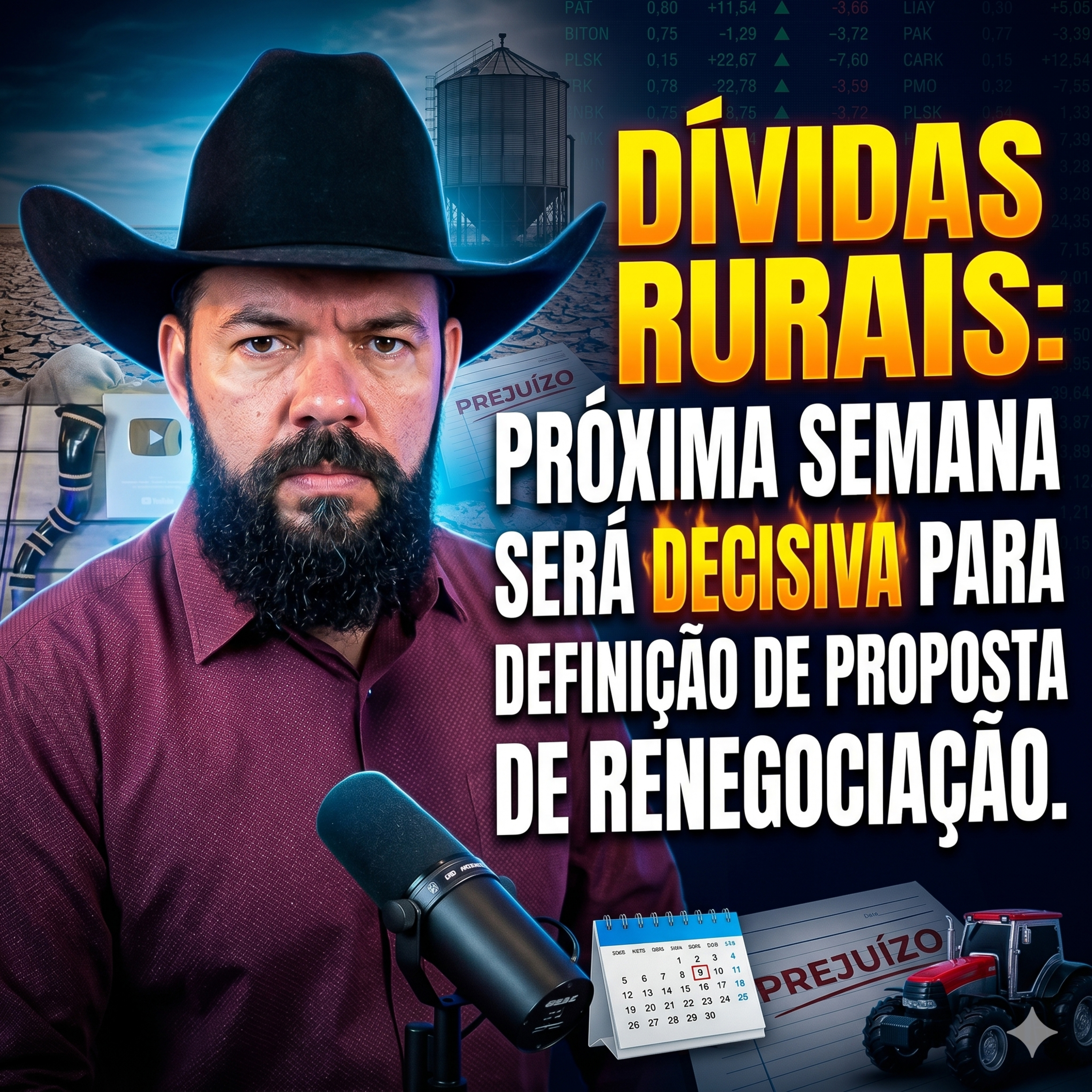  Dívidas rurais próxima semana será decisiva para definição de proposta de renegociação episode artwork