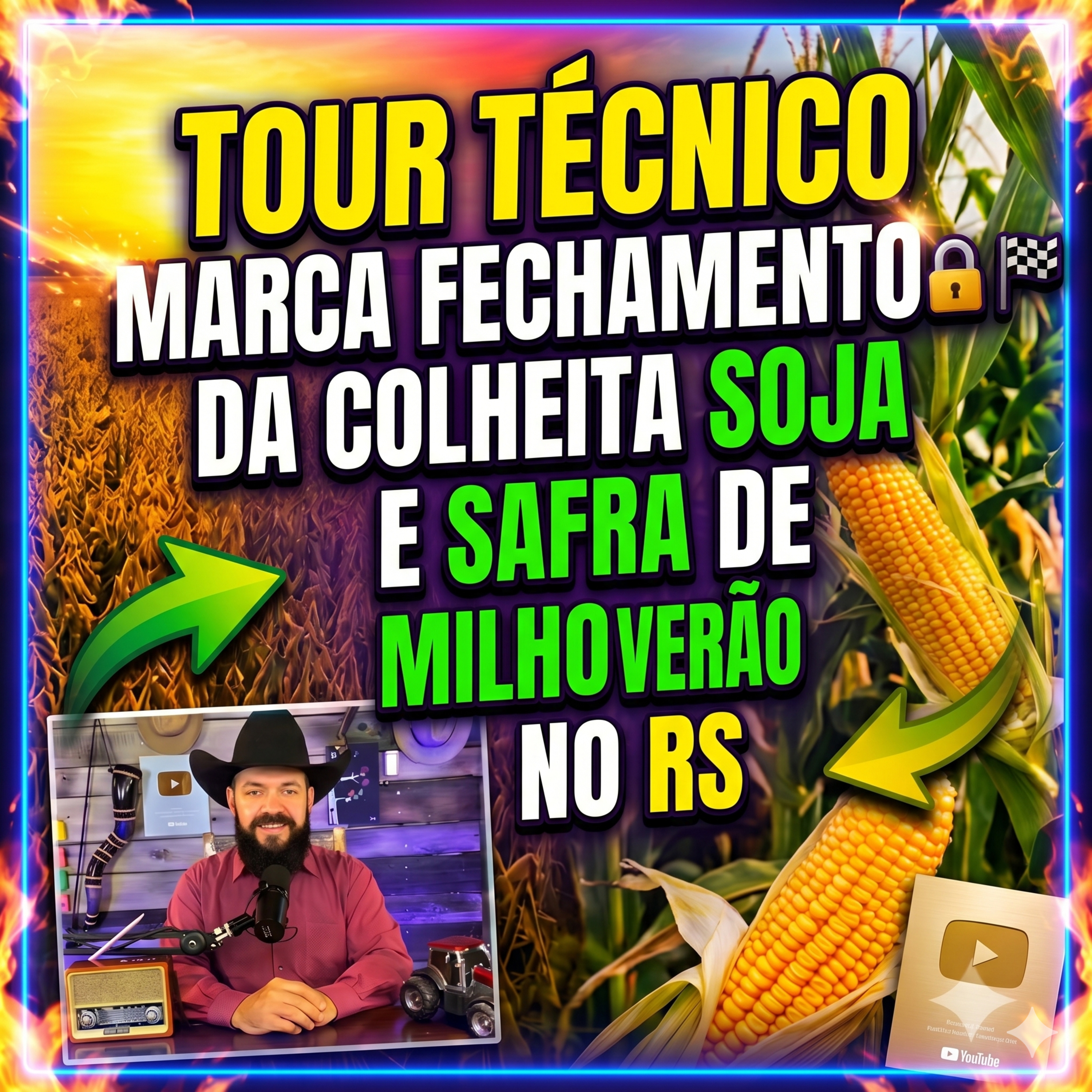 Tour técnico marca fechamento da colheita da soja e da safra de milho verão no RS episode artwork