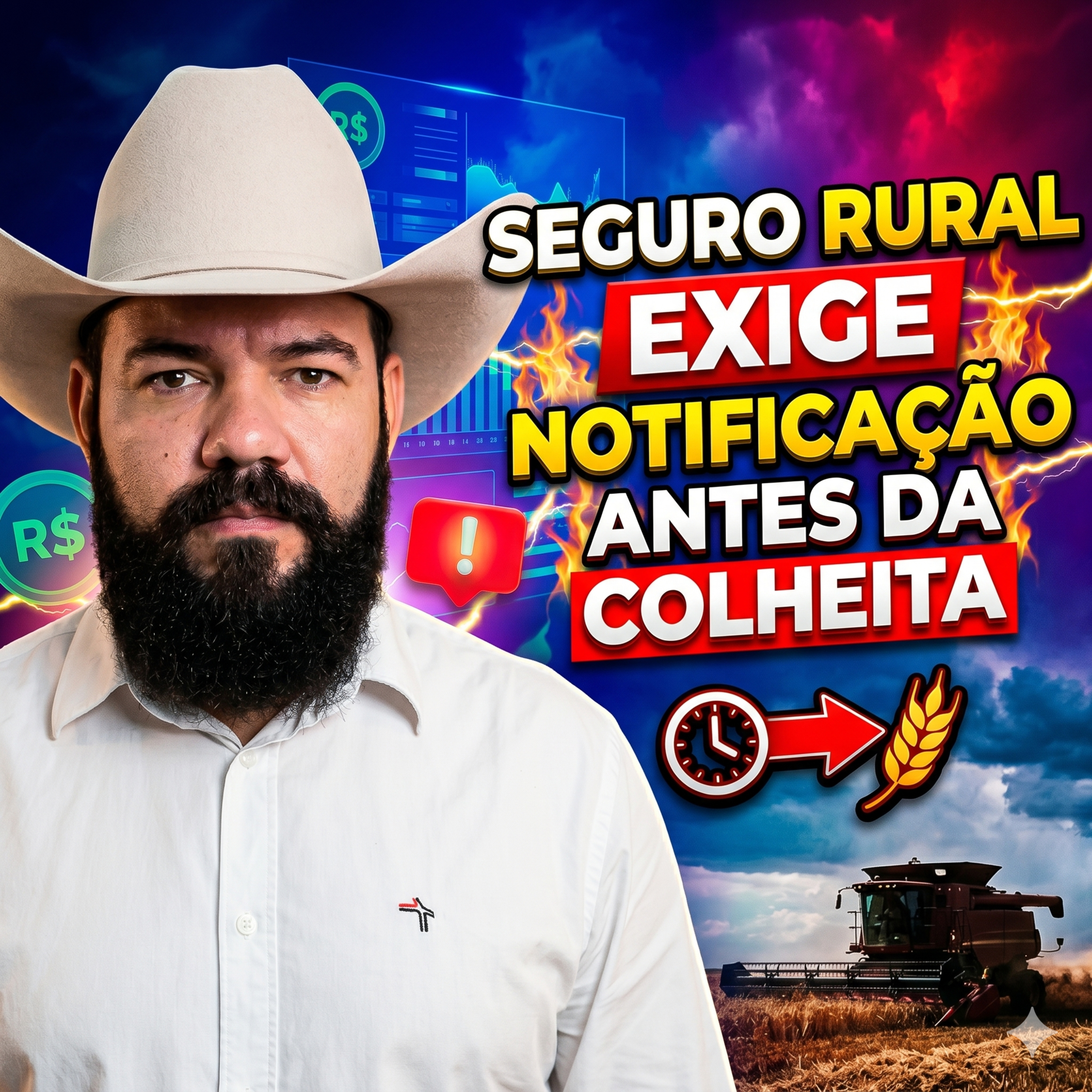 Seguro rural exige notificação antes da colheita e organização de provas em caso de perdas episode artwork