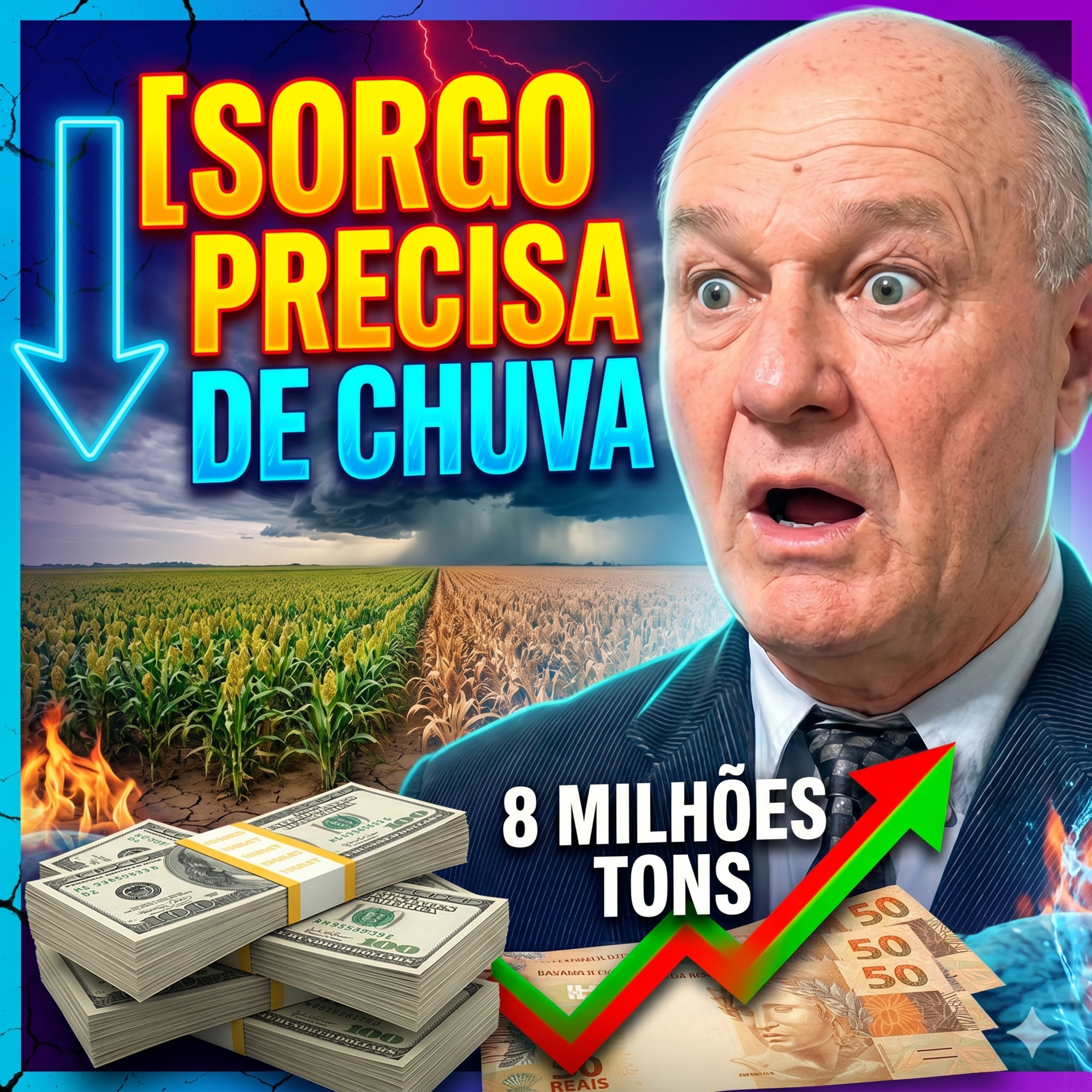 Sorgo em Minas e Goiás Precisa de chuva para garantir potencial de 8 milhões de toneladas. episode artwork