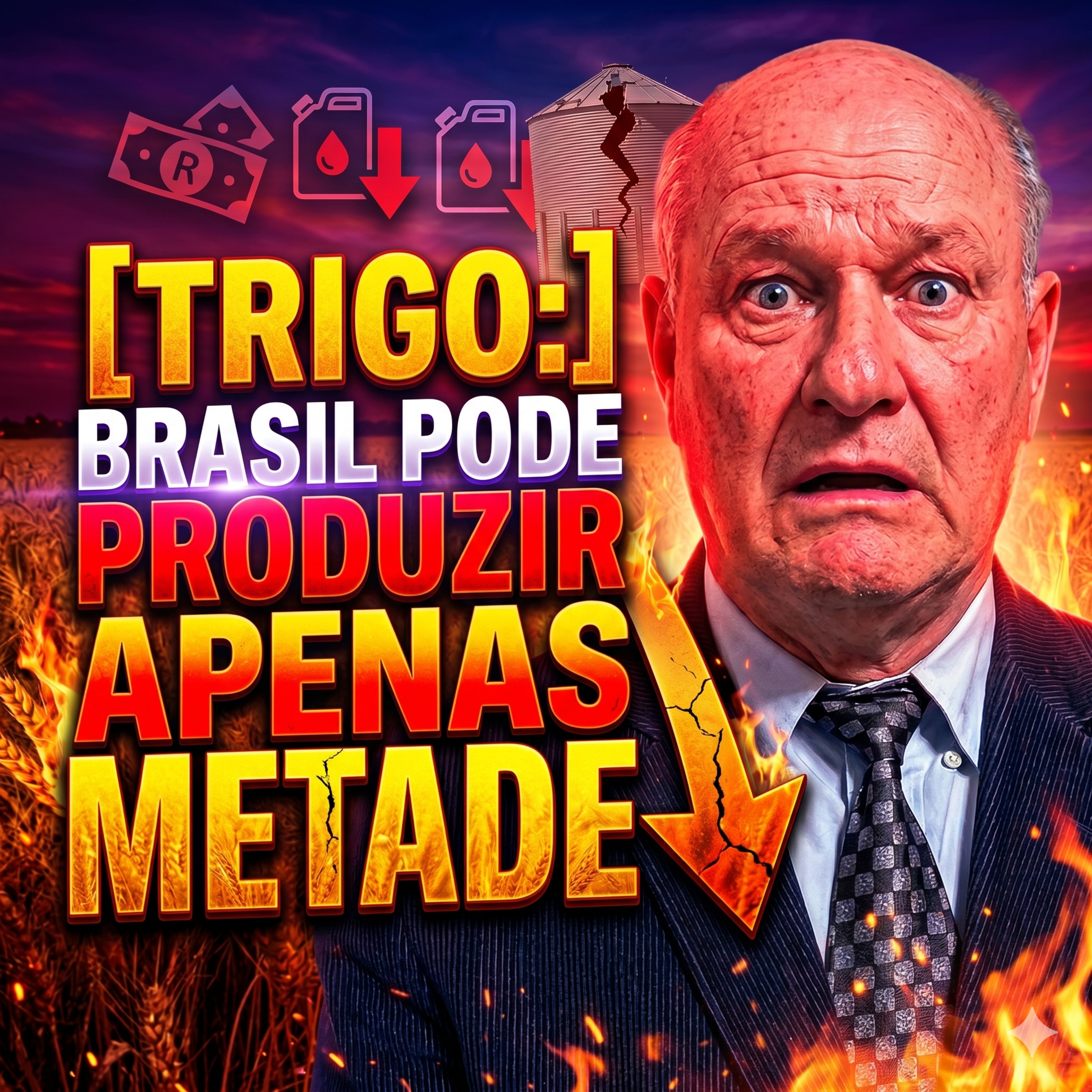 Alerta no Trigo: Brasil Pode Produzir Apenas Metade do que Consome nesta Safra episode artwork