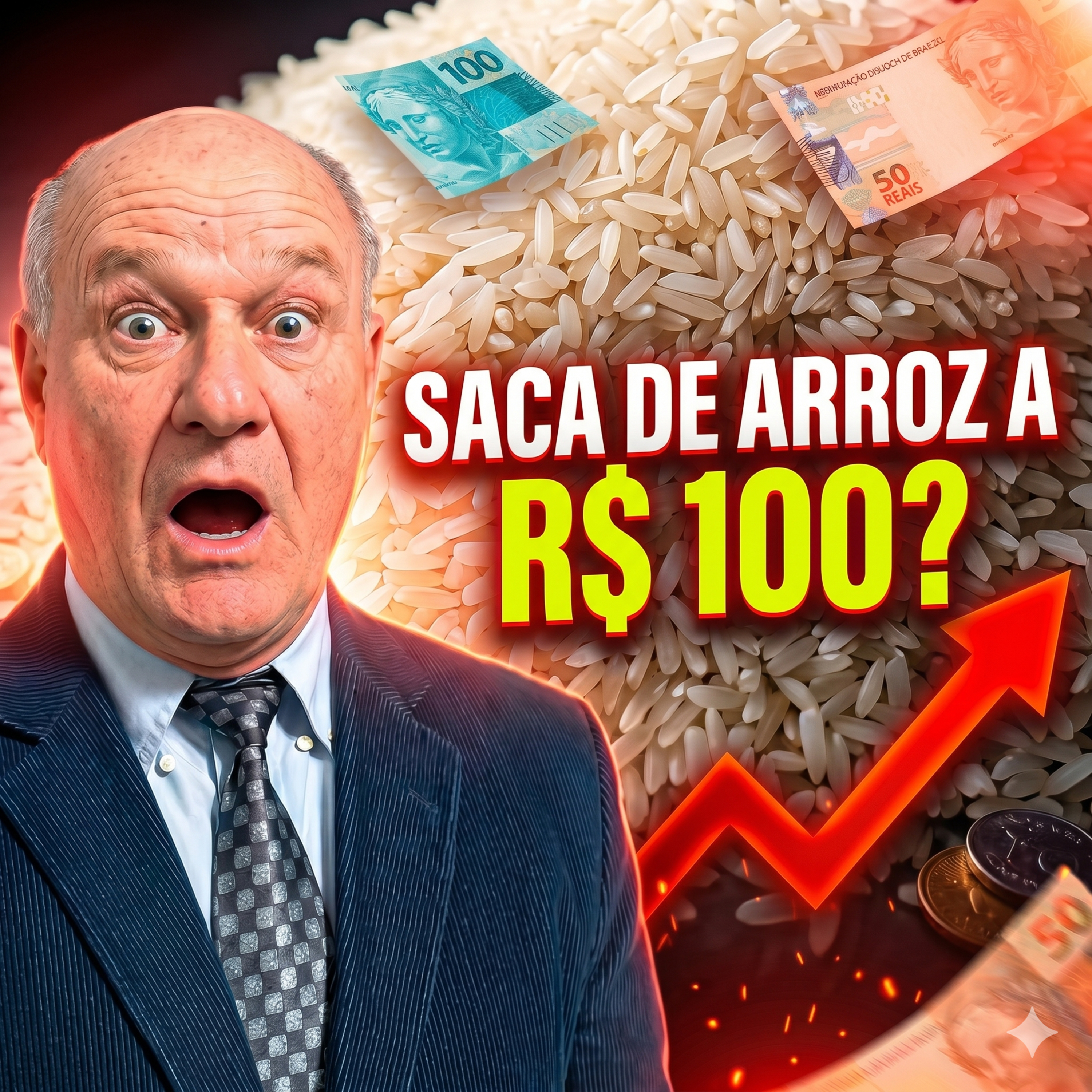 Saca de Arroz a R$ 100? Oferta Limitada e Quebra de Safra no Mercosul Pressionam os Preços episode artwork