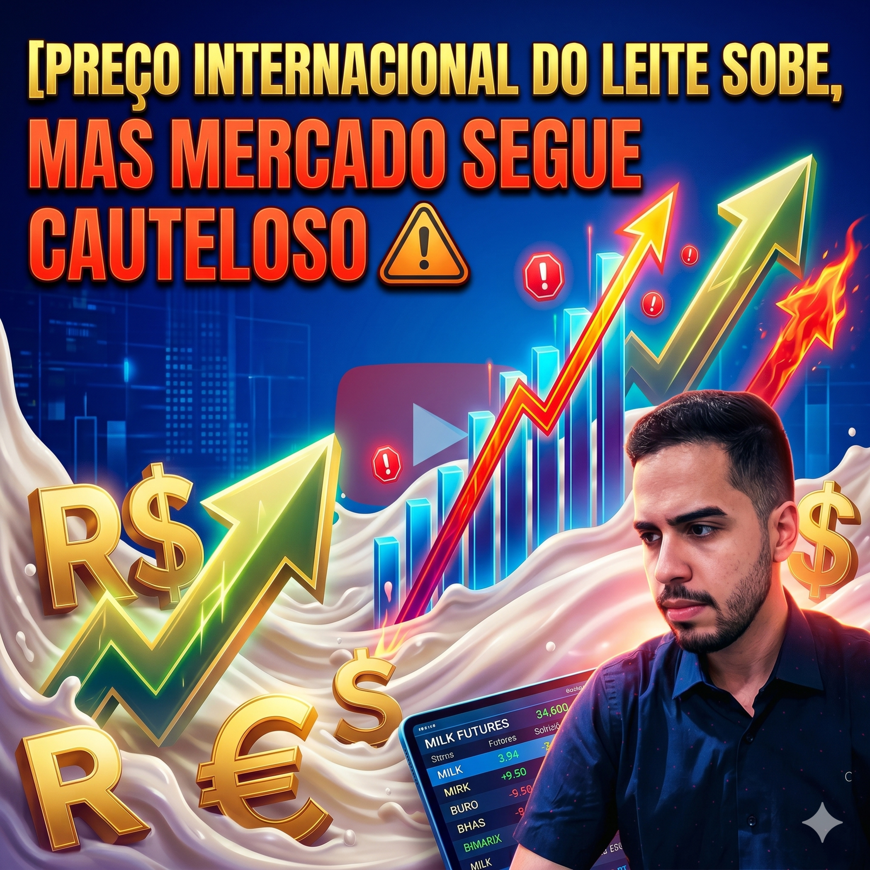 Preço internacional do leite sobe, mas mercado segue cauteloso episode artwork