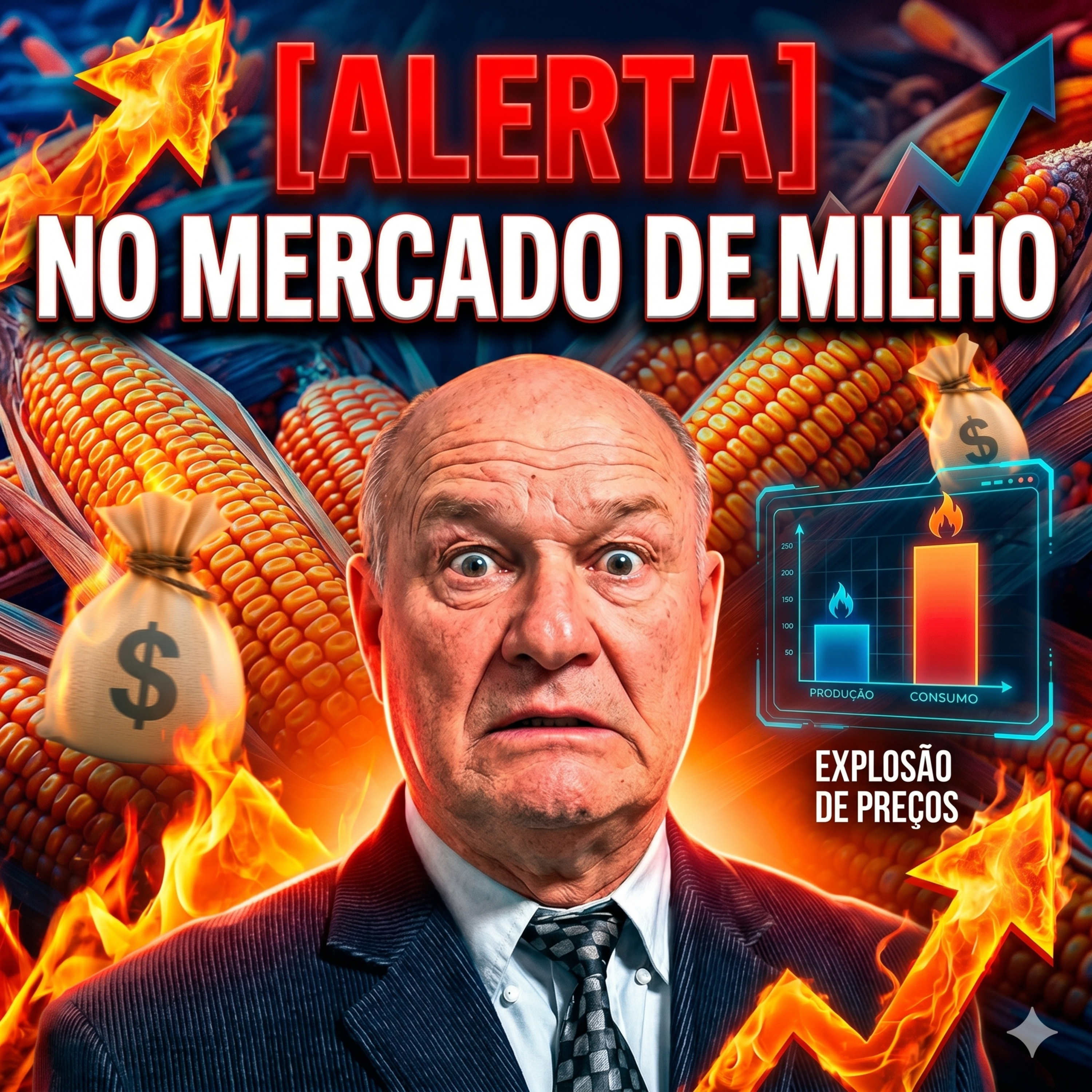 Alerta no mercado de milho: Consumo mundial deve superar a produção na safra 26/27 episode artwork