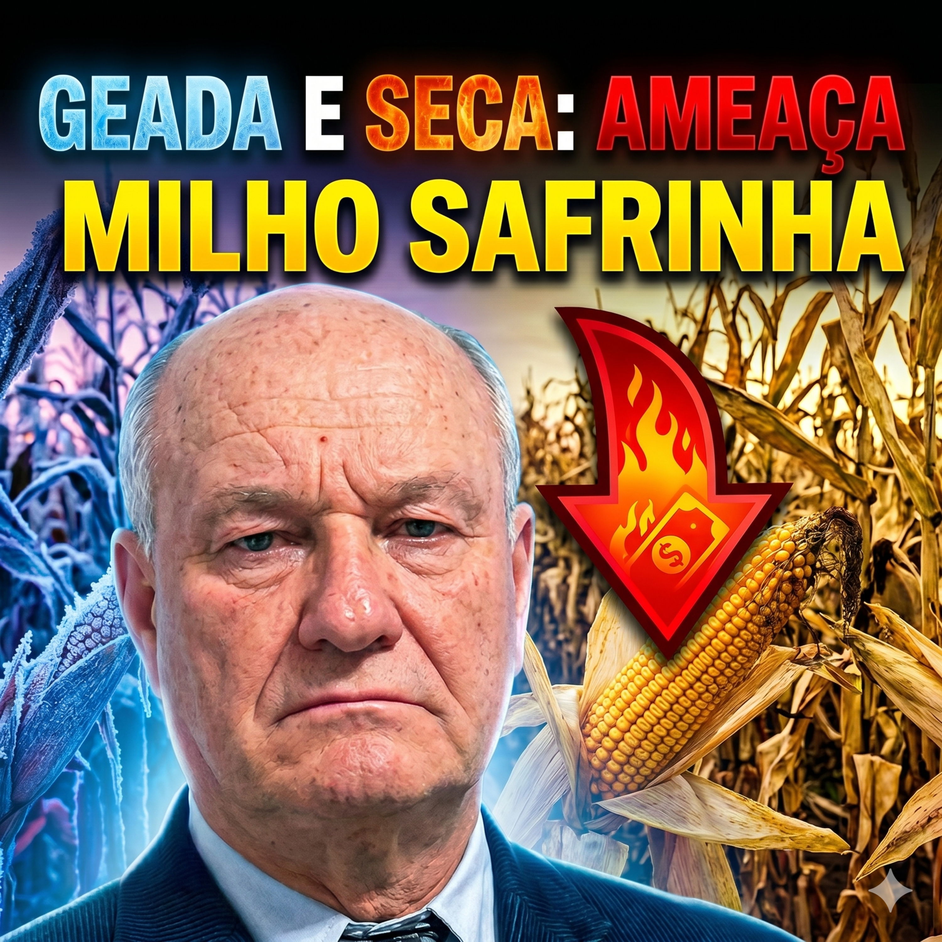 Geada e Seca: O combo climático que ameaça a produtividade do milho safrinha  episode artwork