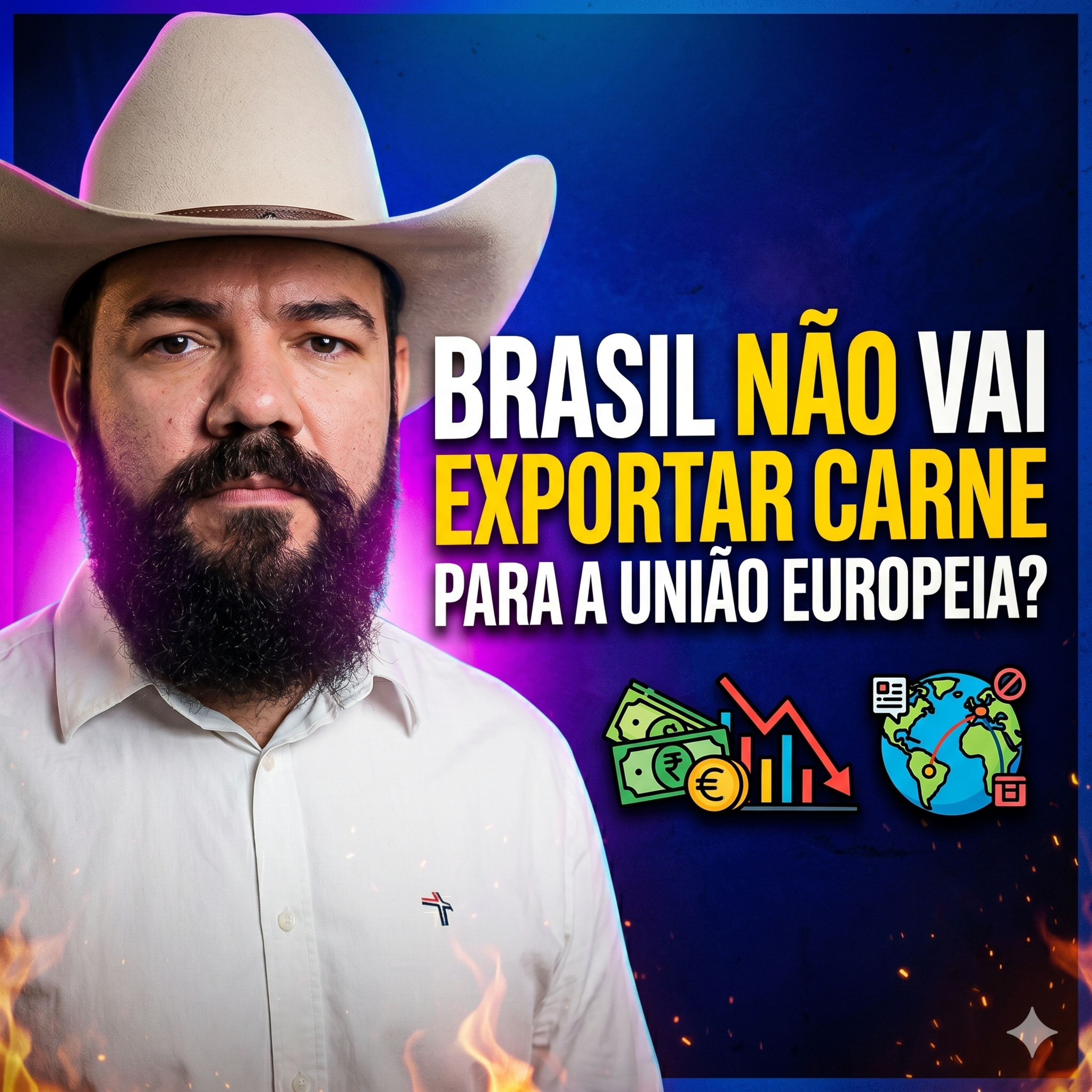Brasil não vai exportar carne para a União Europeia? Produtores brasileiros terão que seguir novas regras episode artwork