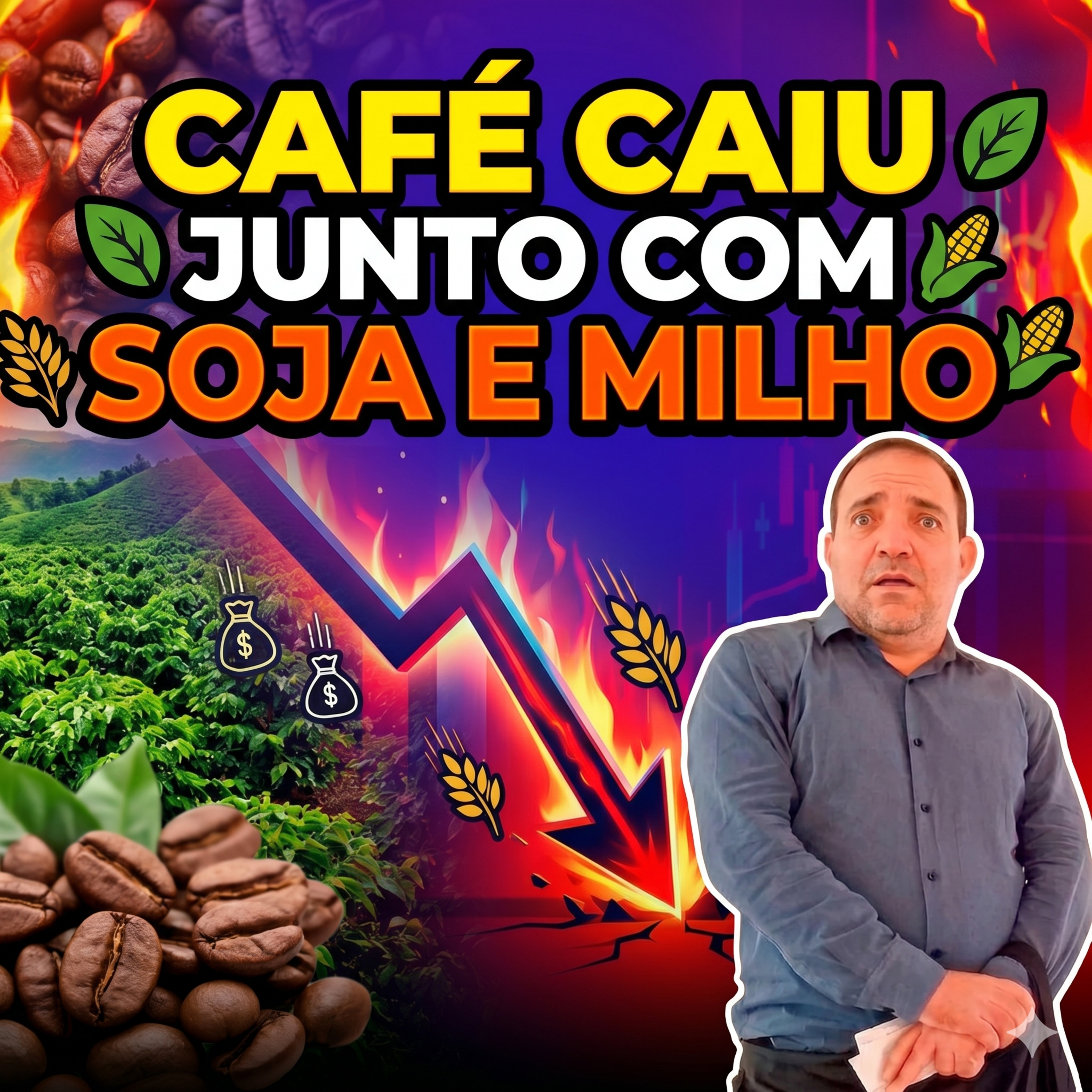 Por que o Café caiu junto com a Soja e o Milho? episode artwork
