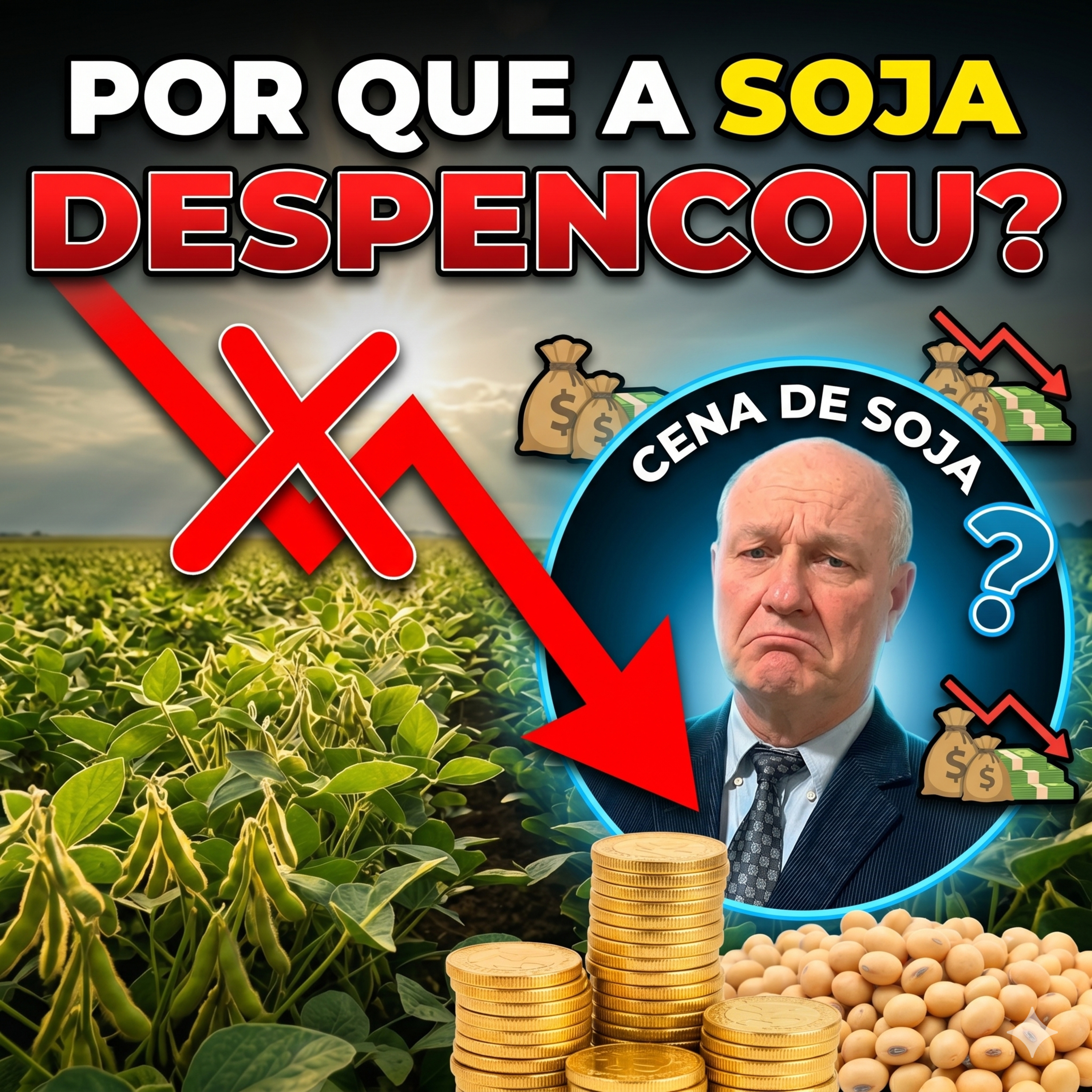 Por que a Soja despencou? Entenda o cenário atual episode artwork