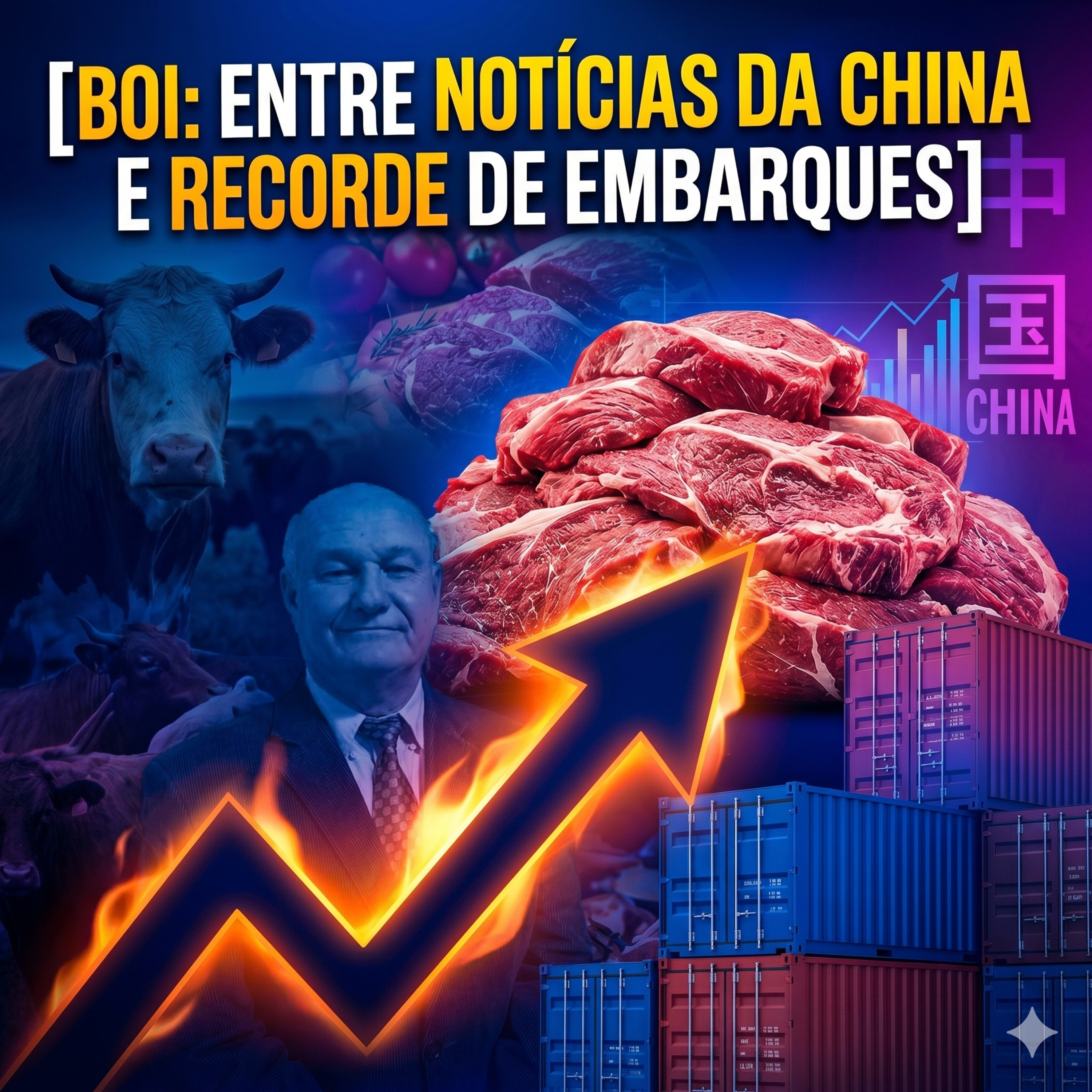 Mercado do Boi: Entre o "jogo de notícias" da China e o recorde de embarques episode artwork