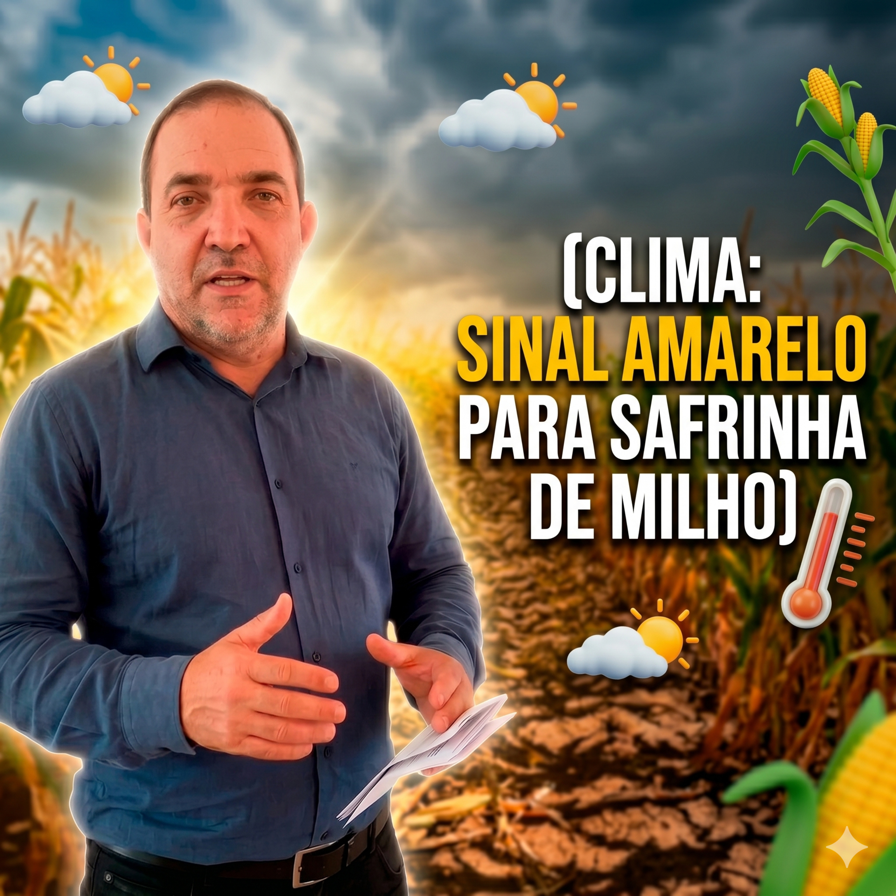 Clima: Corte nas chuvas no Centro-Norte acende sinal amarelo para Safrinha de milho  episode artwork