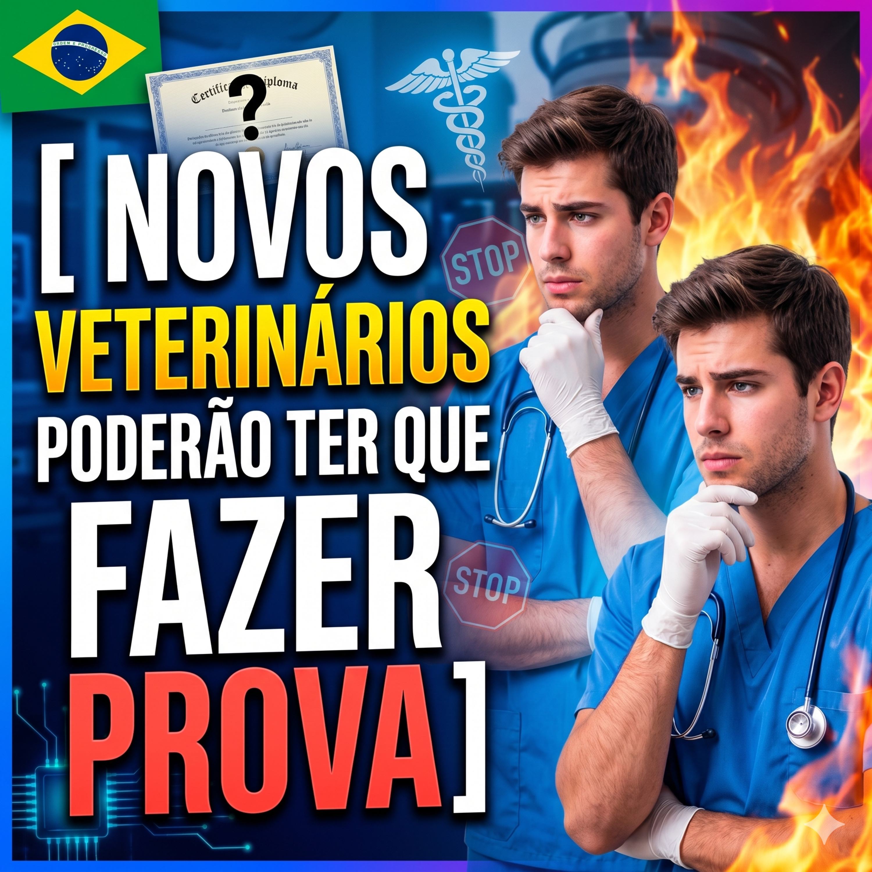 Novos médicos veterinários poderão ter que fazer prova para exercerem a profissão episode artwork