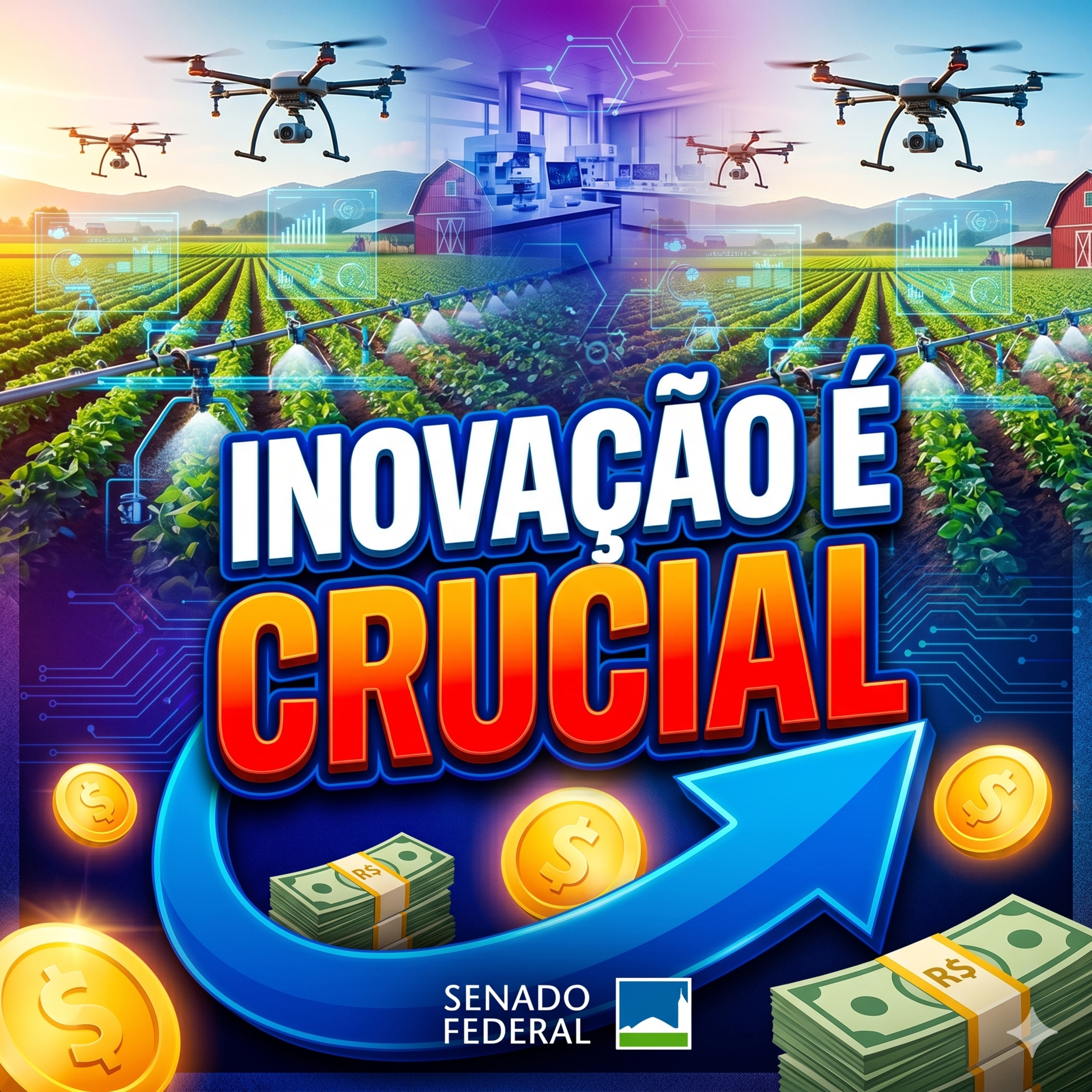 Inovação é crucial para desenvolvimento do país, afirmam debatedores no Senado  episode artwork
