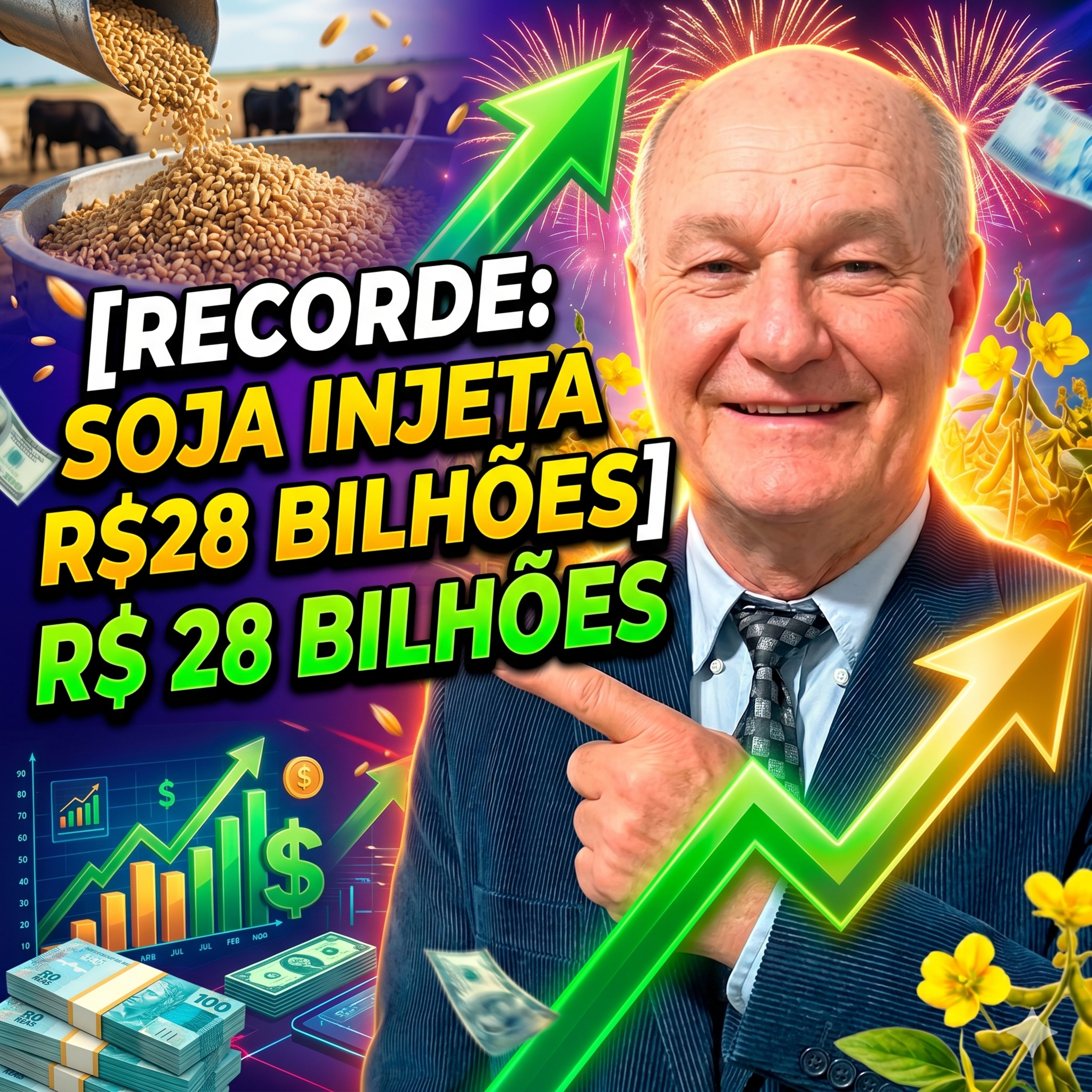 RECORDE: Complexo Soja Injeta R$28 Bilhões na Economia Brasileira em 3 Semanas  episode artwork