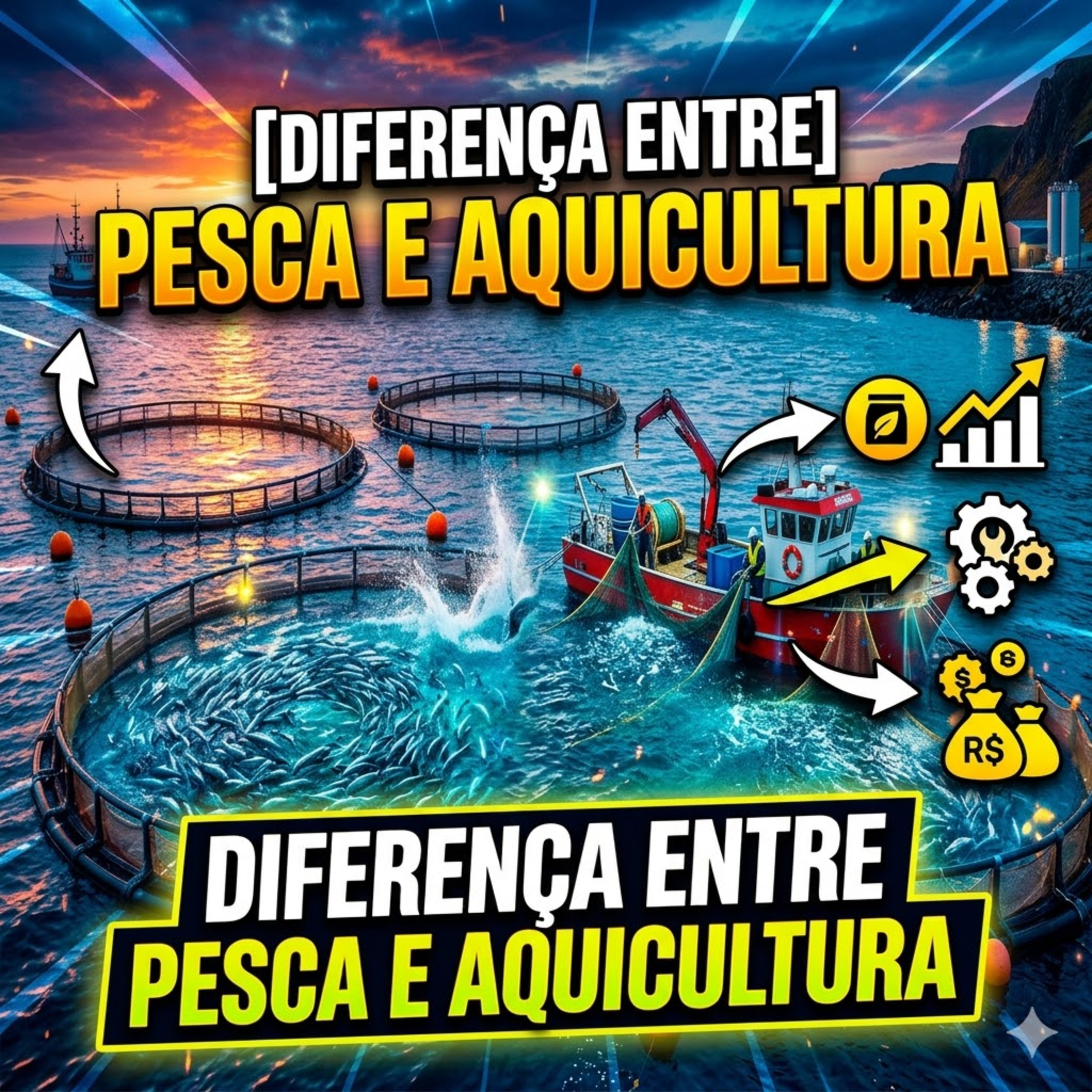 Qual a diferença entre pesca e aquicultura? episode artwork