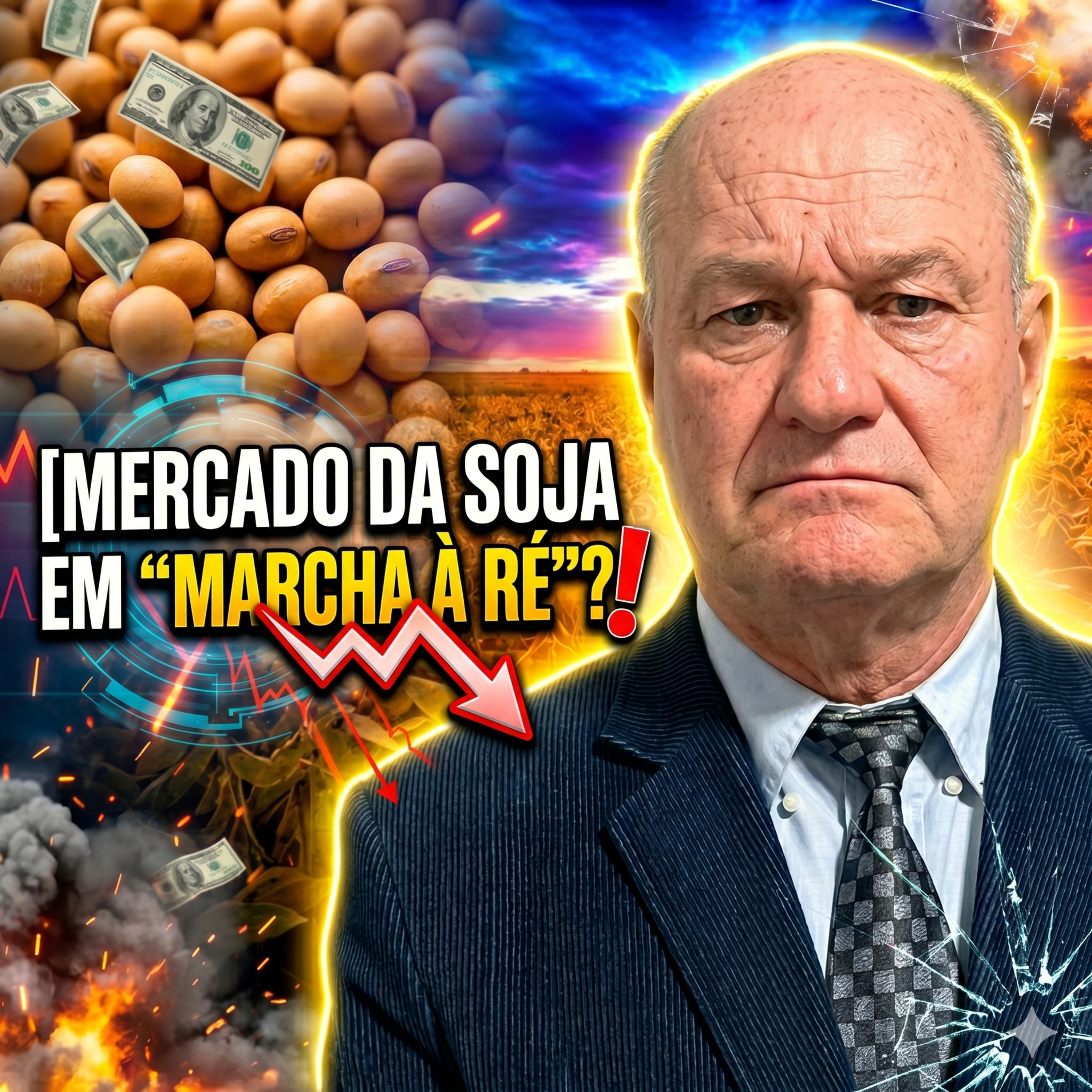 O mercado da soja em "marcha à ré"? Entenda o impacto dos conflitos globais episode artwork