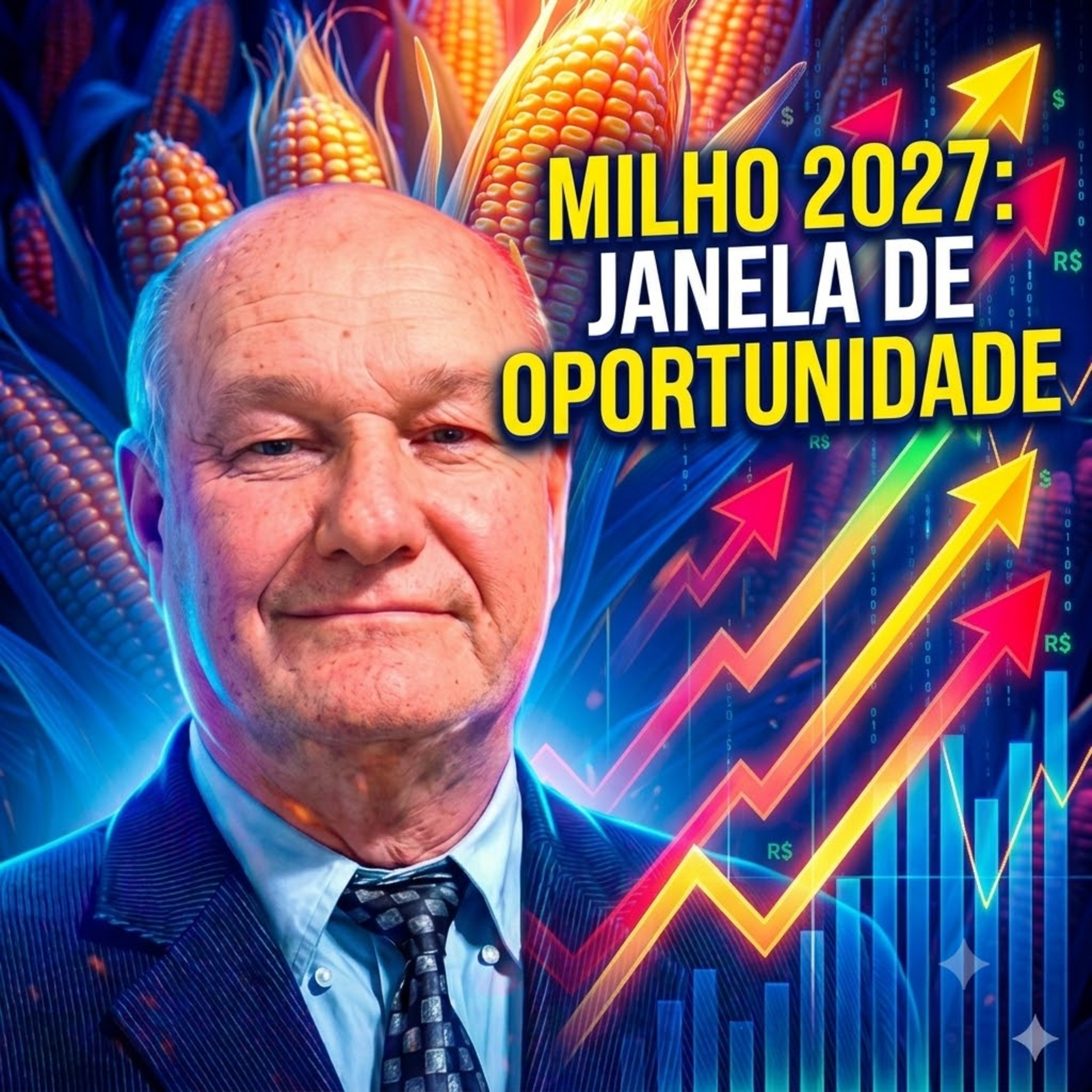 Milho 2026 vs 2027: A janela de oportunidade de 13% que o mercado abriu. episode artwork