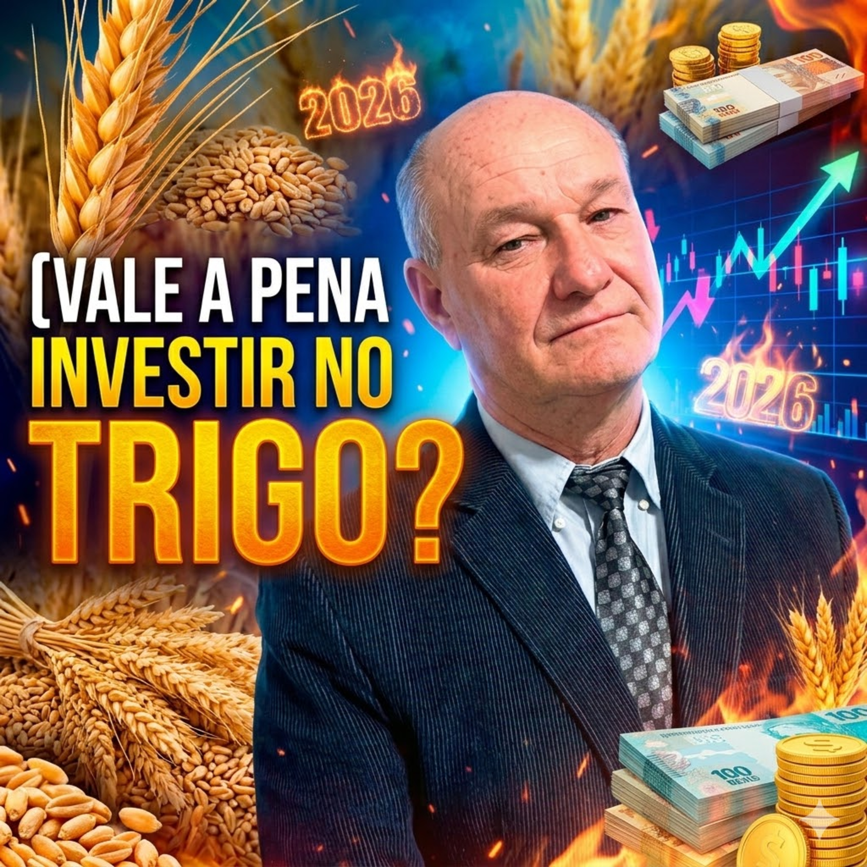 Vale a pena investir no trigo com a projeção de preços para 2026? episode artwork