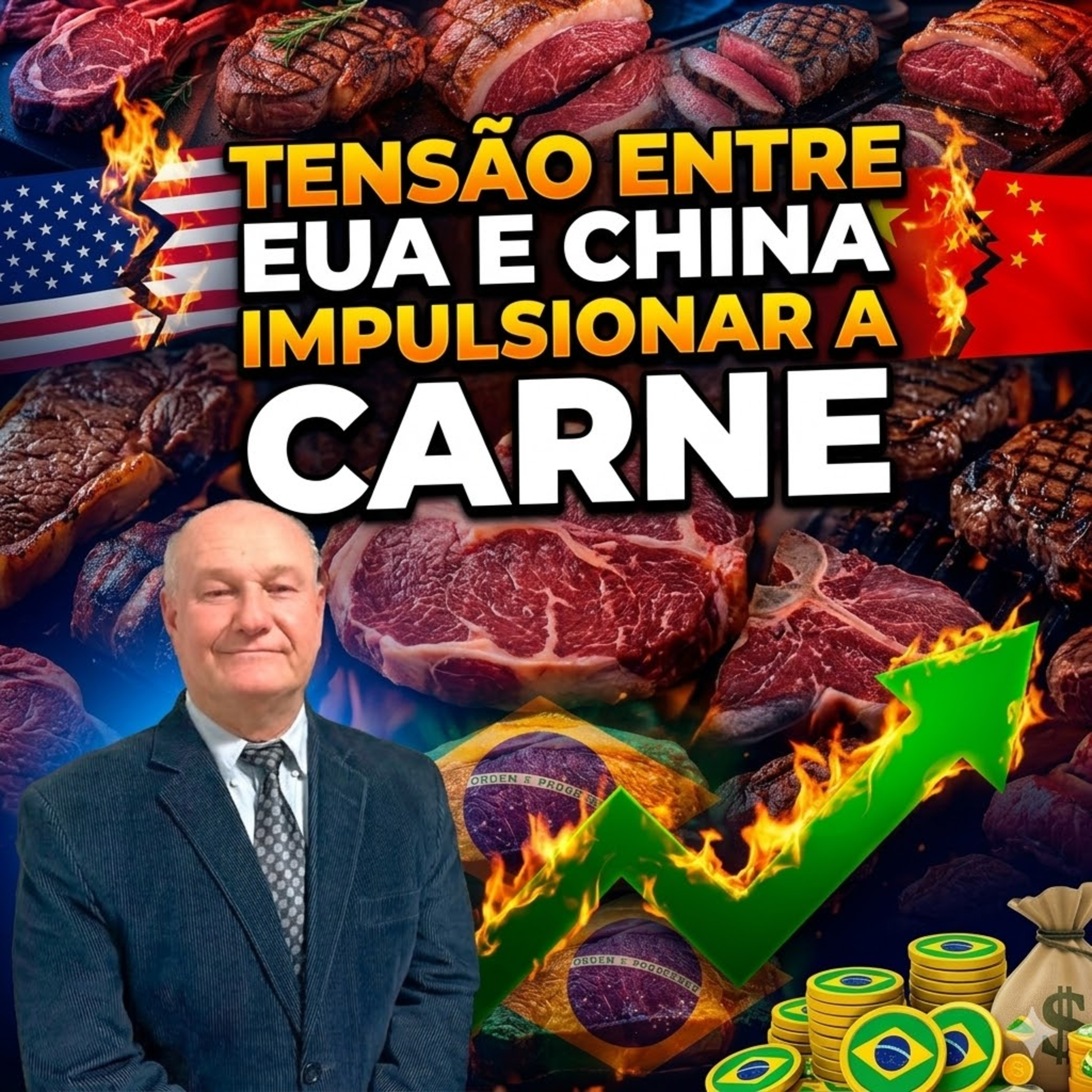 Como a tensão entre EUA e China pode impulsionar a carne brasileira episode artwork