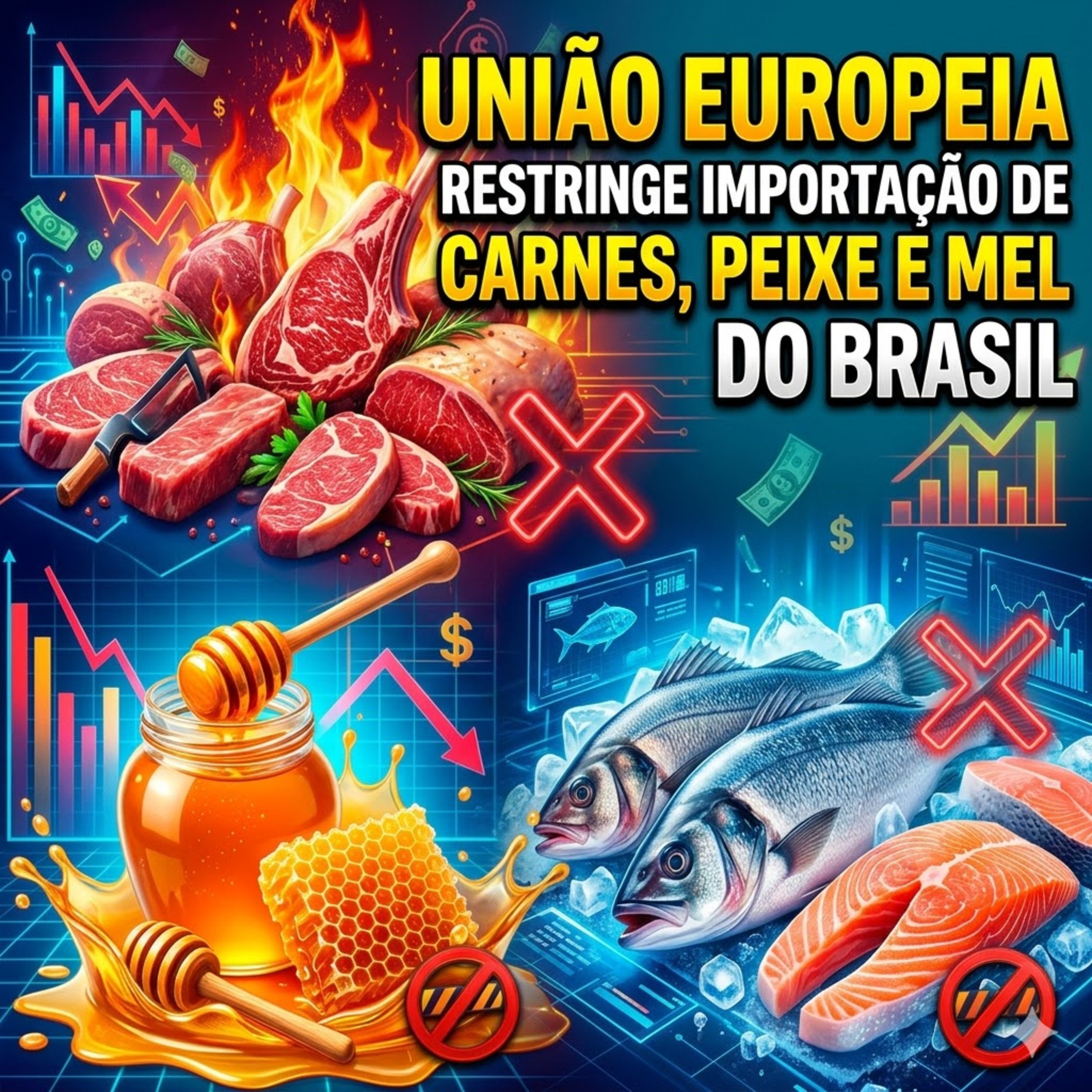 União Europeia restringe importação de carnes, peixe e mel do Brasil episode artwork