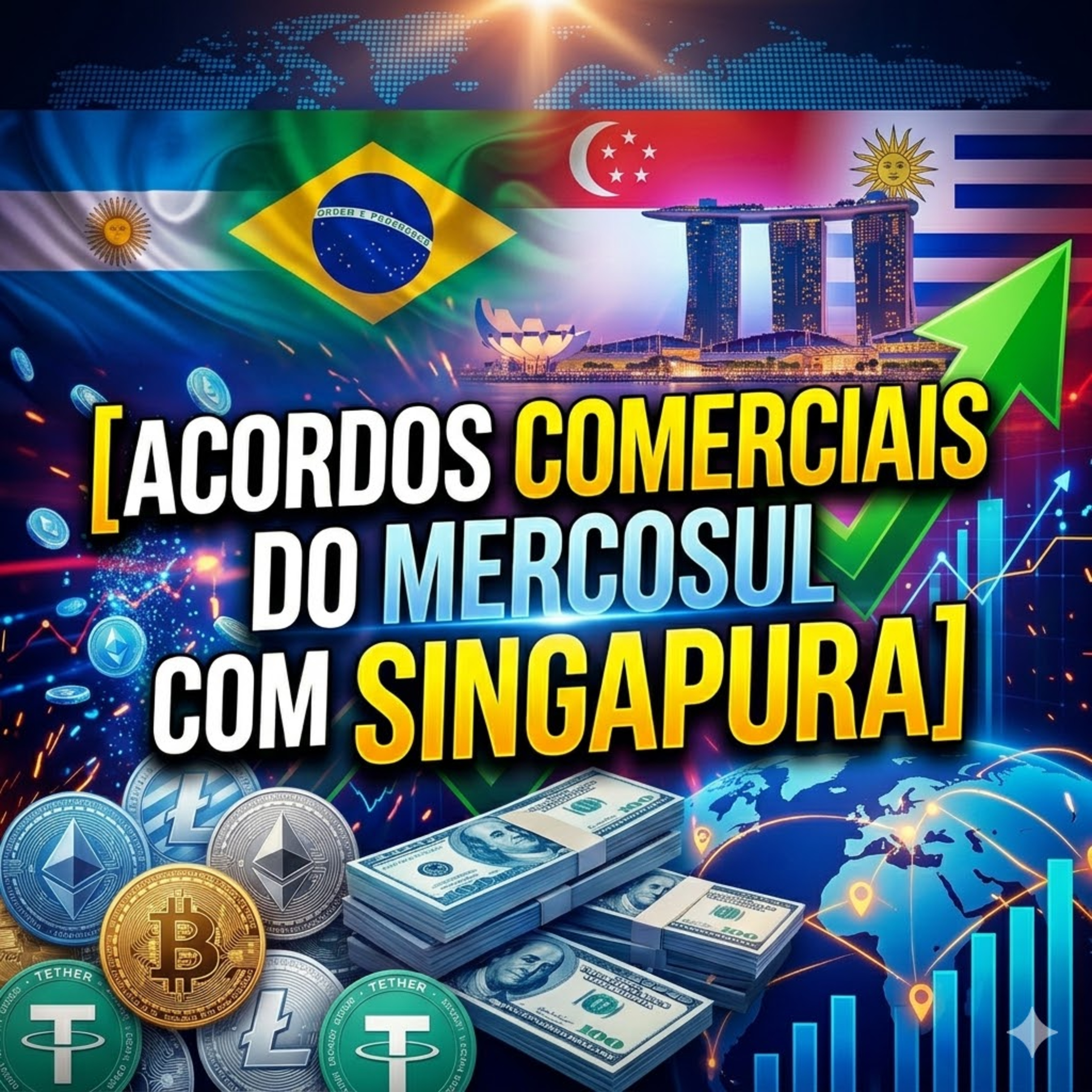 Câmara aprova acordos comerciais do Mercosul com Singapura e quatro países europeus episode artwork