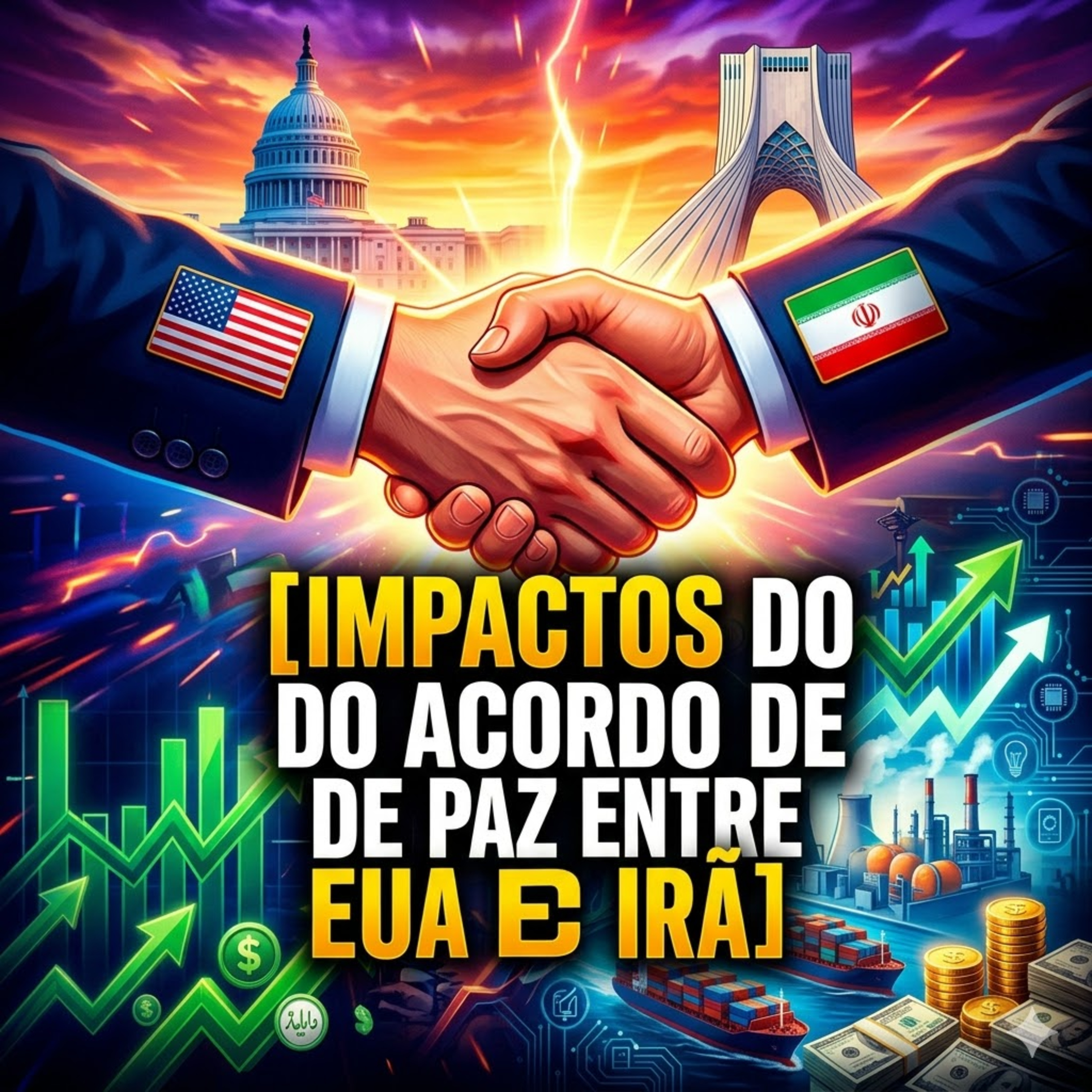 Quais os impactos econômicos do acordo de paz entre EUA e Irã? episode artwork