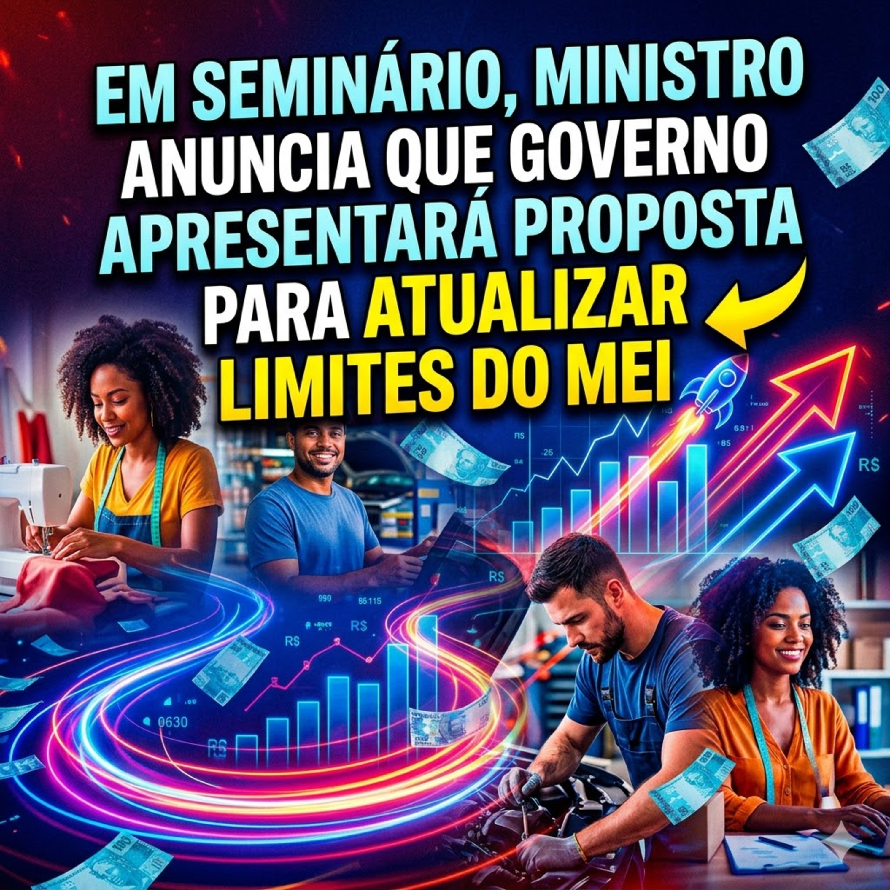 Em seminário, ministro anuncia que governo apresentará proposta para atualizar limites do MEI episode artwork
