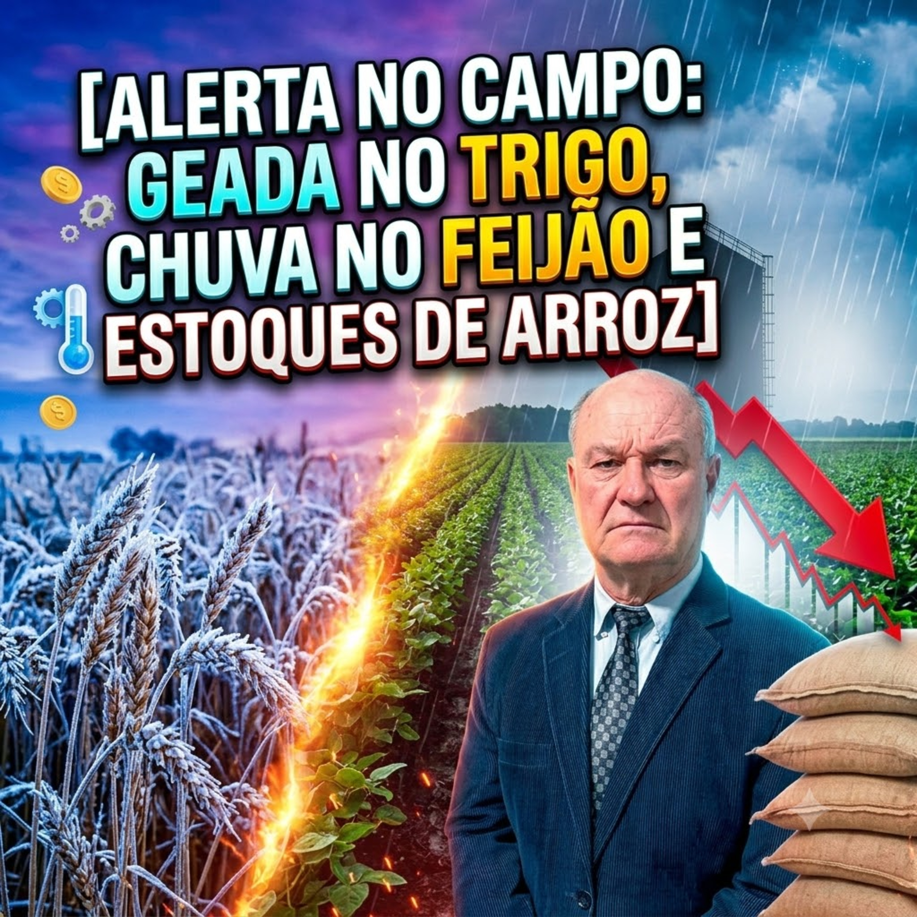 Alerta no Campo: Geada no Trigo, Chuva no Feijão e Estoques de Arroz. episode artwork