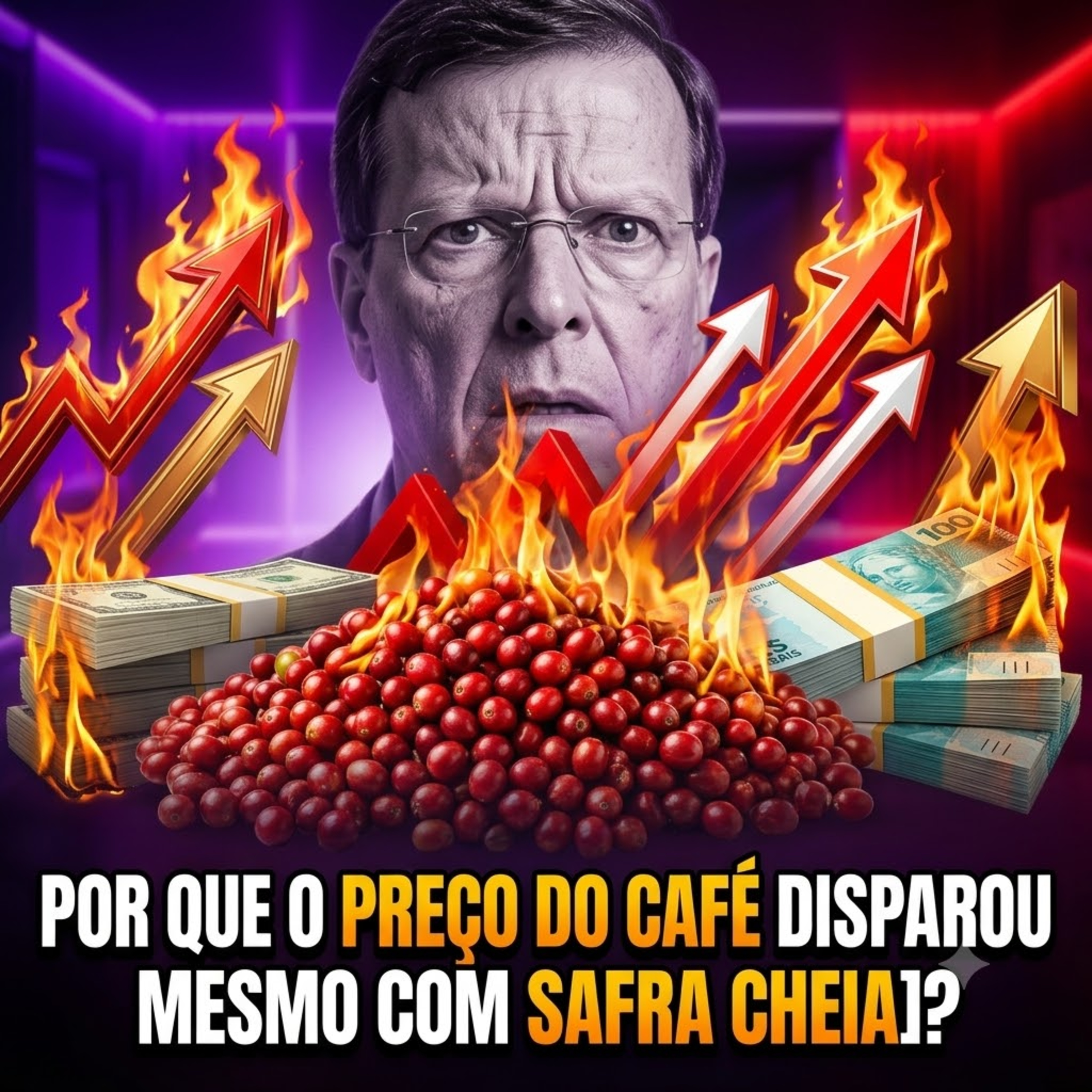 Por que o preço do café disparou mesmo com safra cheia?  episode artwork