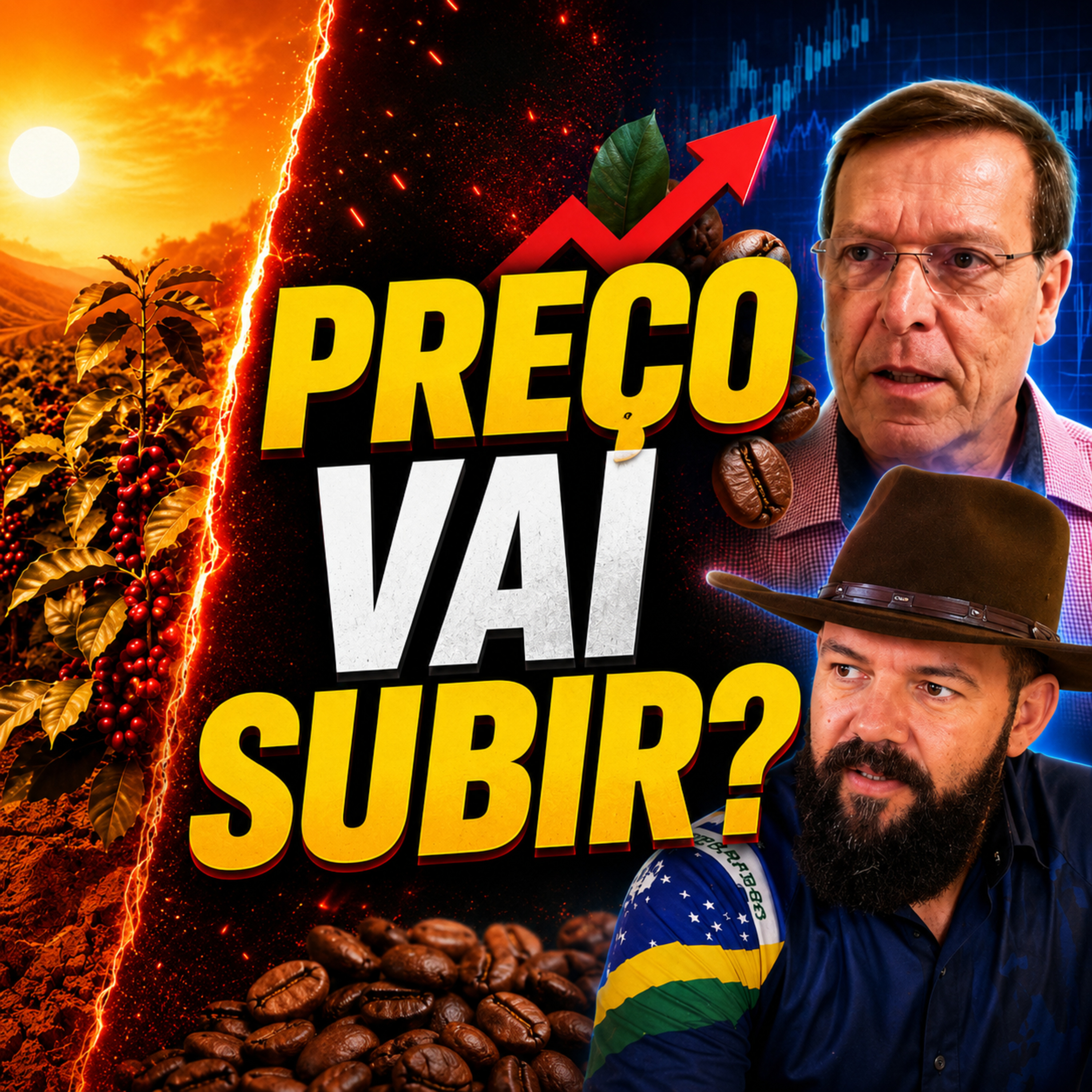 O que Esperar do Mercado do Café? Preços, Clima e Projeções para as Próximas Safras  episode artwork