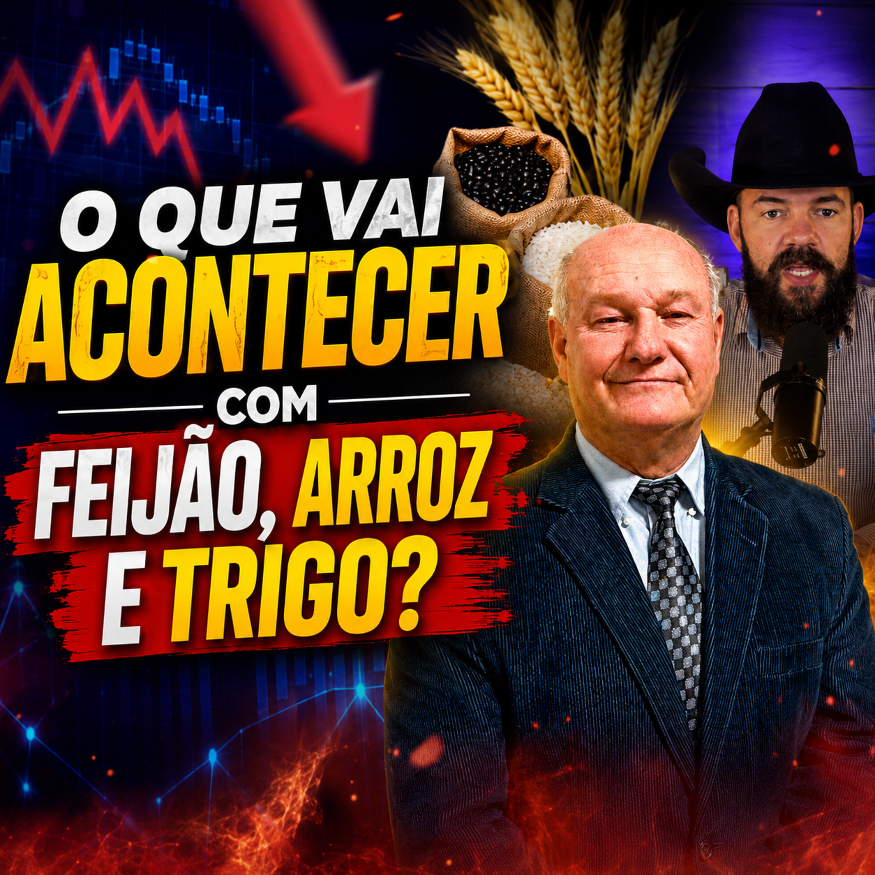 Falta de Oferta no Agro: O que vai acontecer com Feijão, Arroz e Trigo?  episode artwork